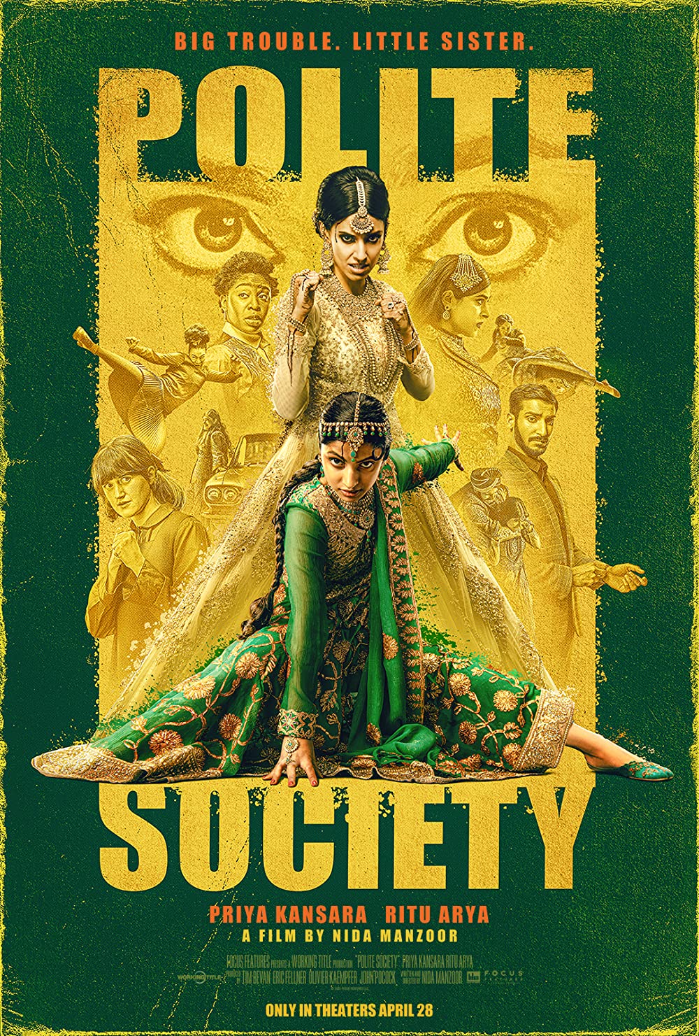 Polite Society (2023) English 300MB Web-DL 480p ESubs Download