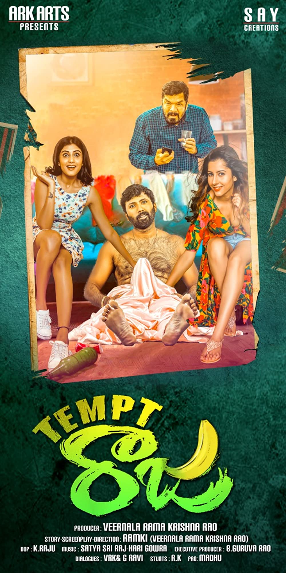 Tempt Raja 2021 ORG Hindi Dubbed 1080p HDRip 1GB Download