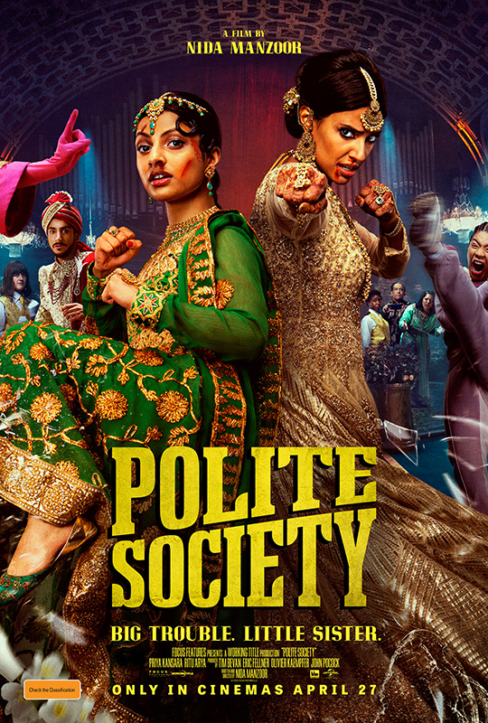 Polite Society 2023 Hindi ORG Dual Audio 1080p AMZN HDRip 2.2GB ESub Download