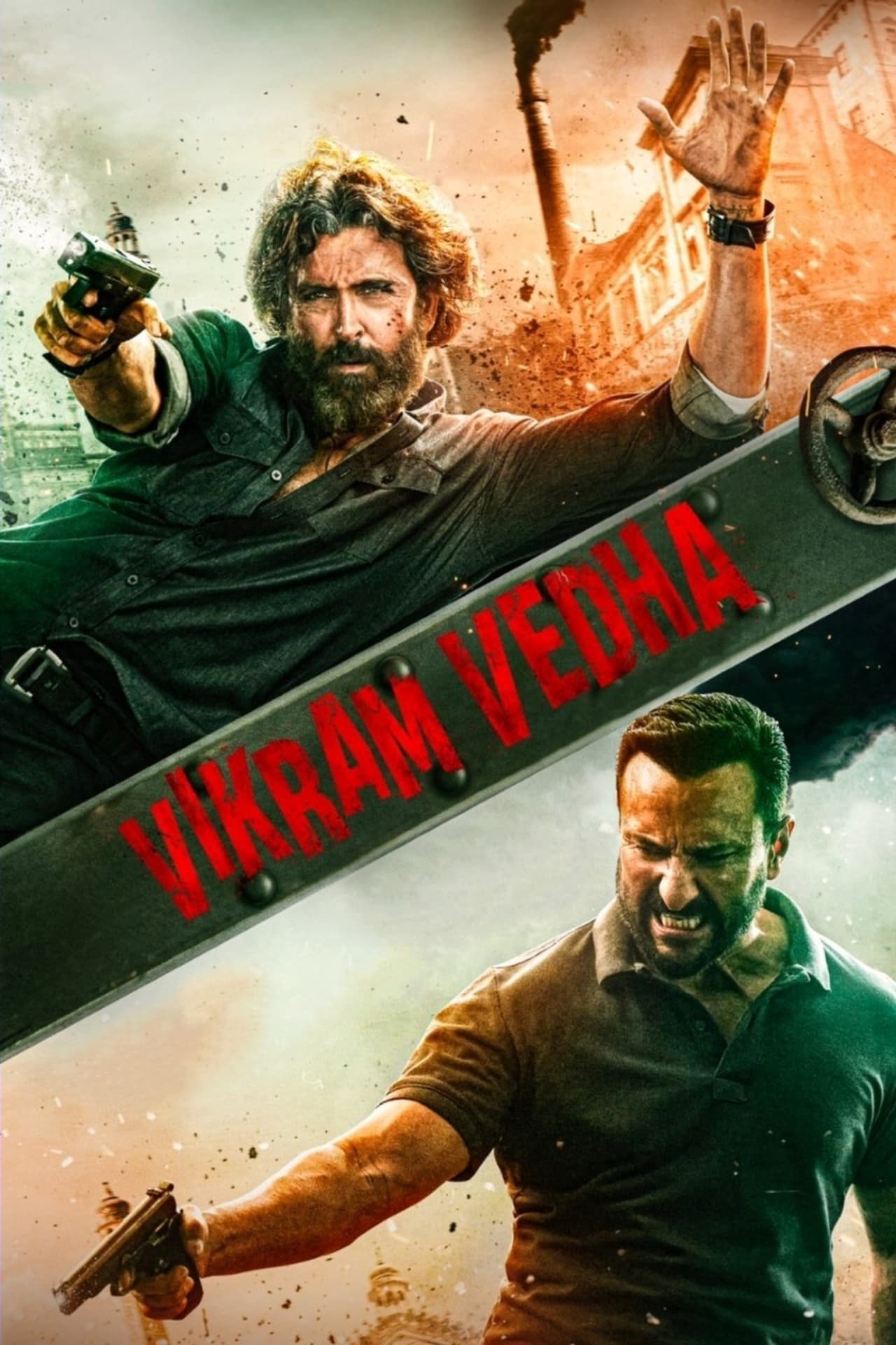 Vikram Vedha 2022 Hindi ORG 720p JIO HDRip 1.2GB ESub Download