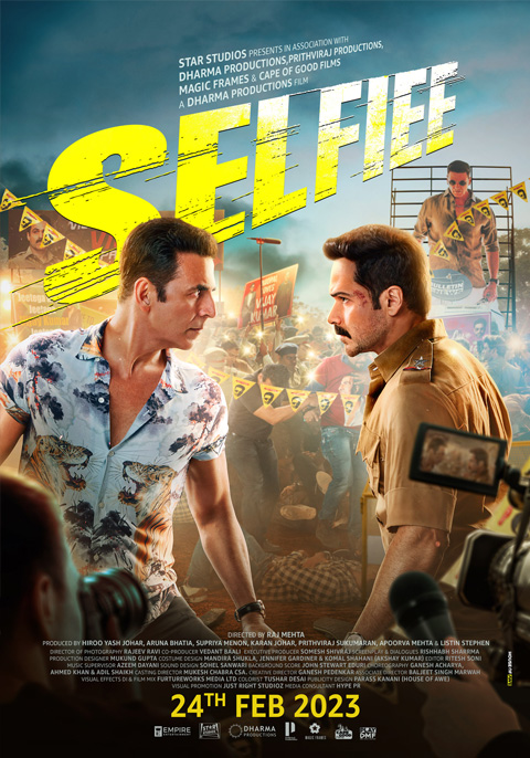 Selfiee (2023) Hindi Movie WEB-DL 550MB ESub 480p Download