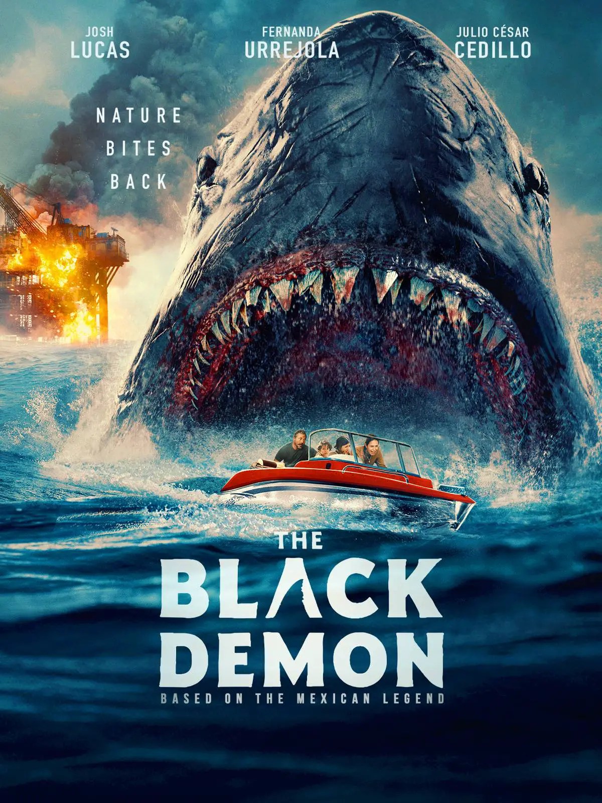 The Black Demon 2023 English 1080p AMZN HDRip ESub 1.4GB Download