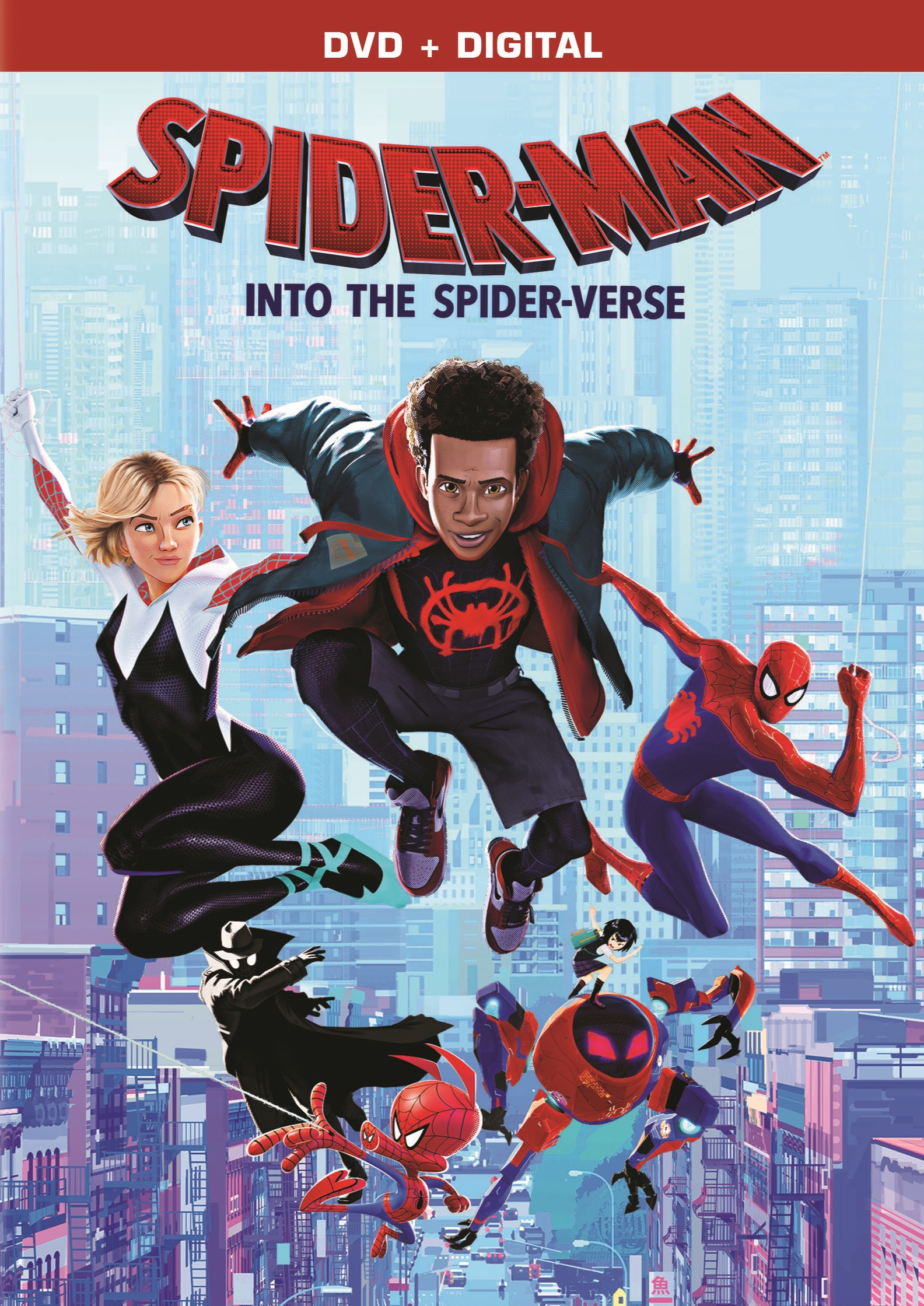Spider Man Into the Spider Verse 2018 Hindi Dual Audio 1080p BluRay 2.4GB ESub Download