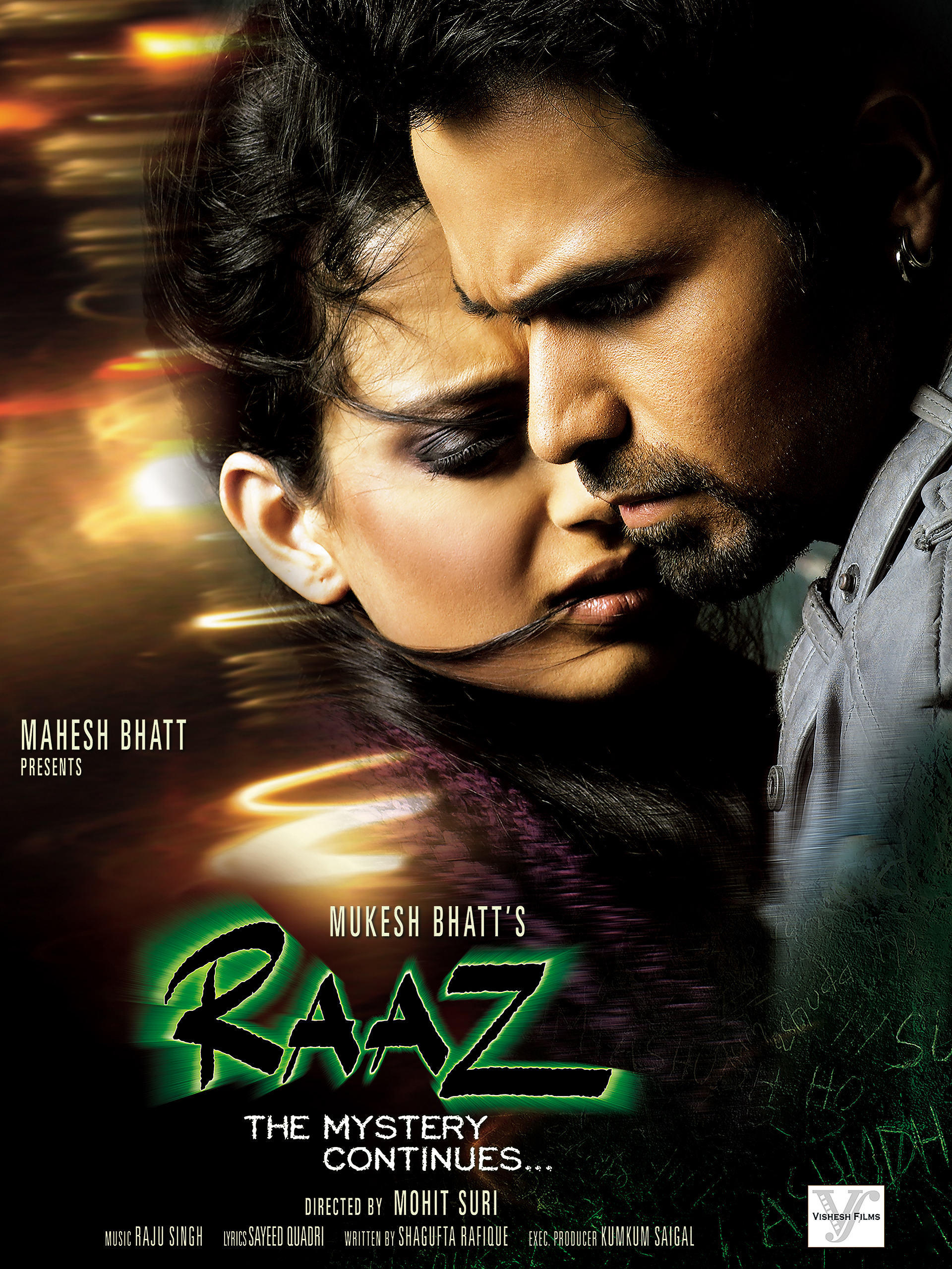 Raaz The Mystery Continues 2009 Hindi Movie 1080p HDRip 2.1GB ESub Download