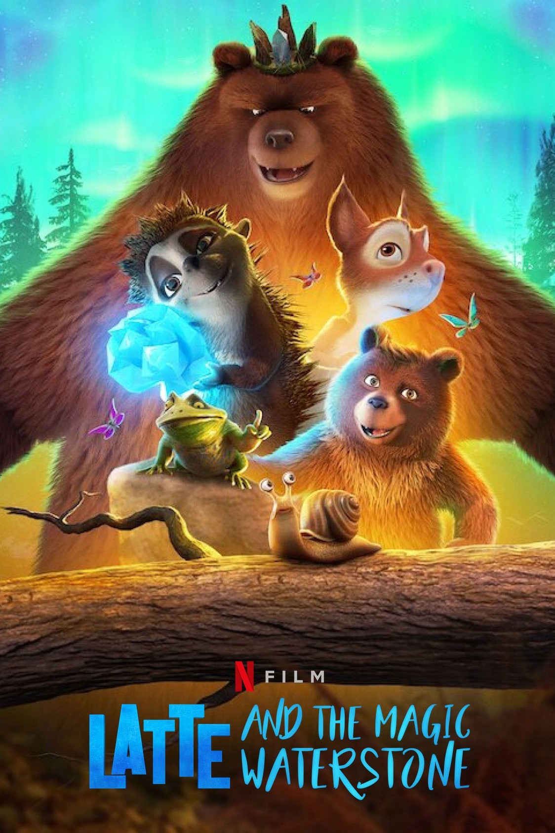 Latte and the Magic Waterstone 2019 Hindi Dual Audio 300MB BluRay 480p ESub Download