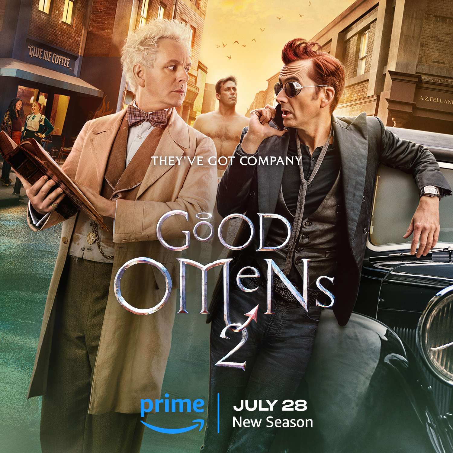 Good Omens 2023 S02 ORG Hindi Dubbed AMZN Series 900MB HDRip 480p Download