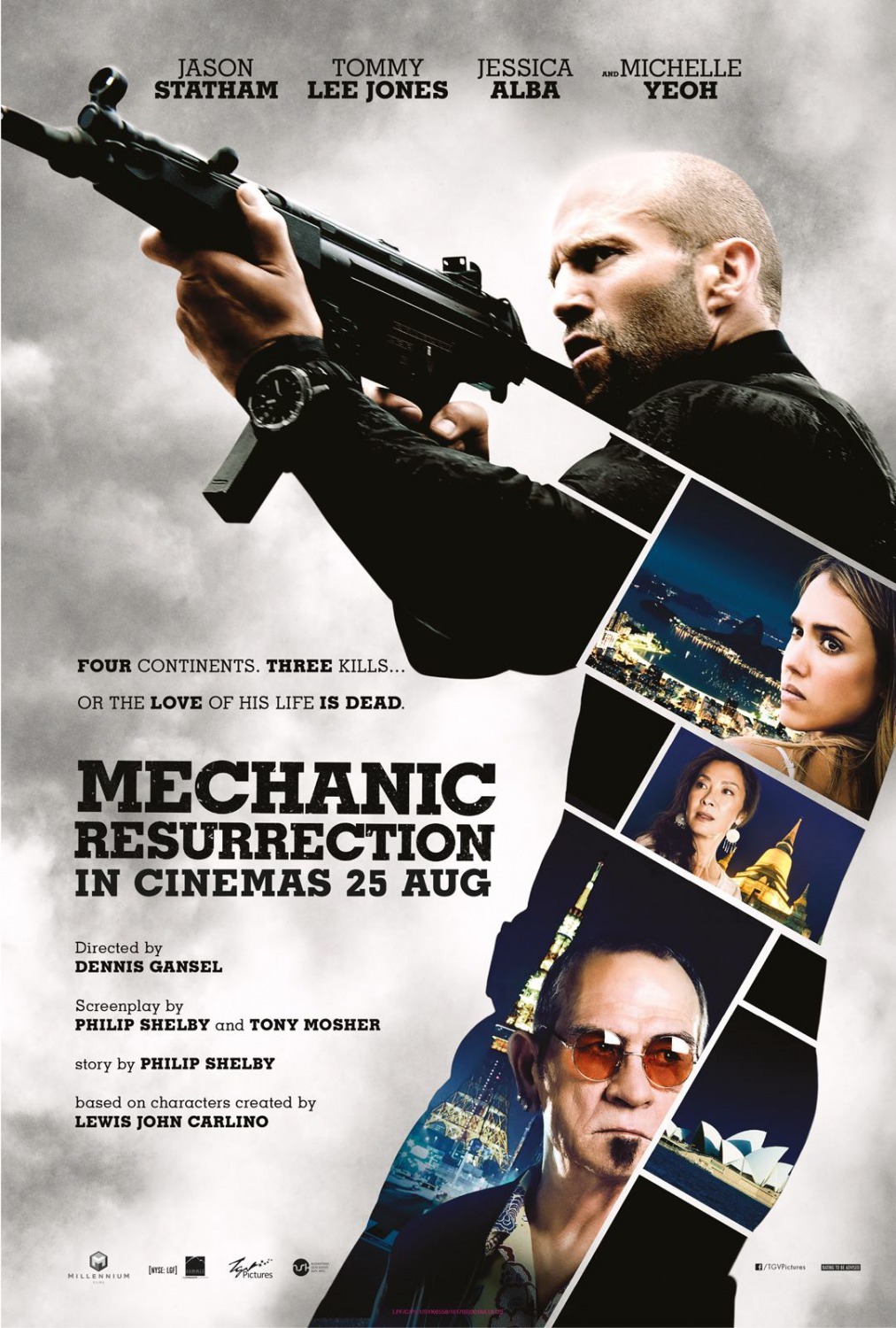 Mechanic Resurrection 2016 Hindi Dual Audio 720p BluRay 1.4GB ESub Download