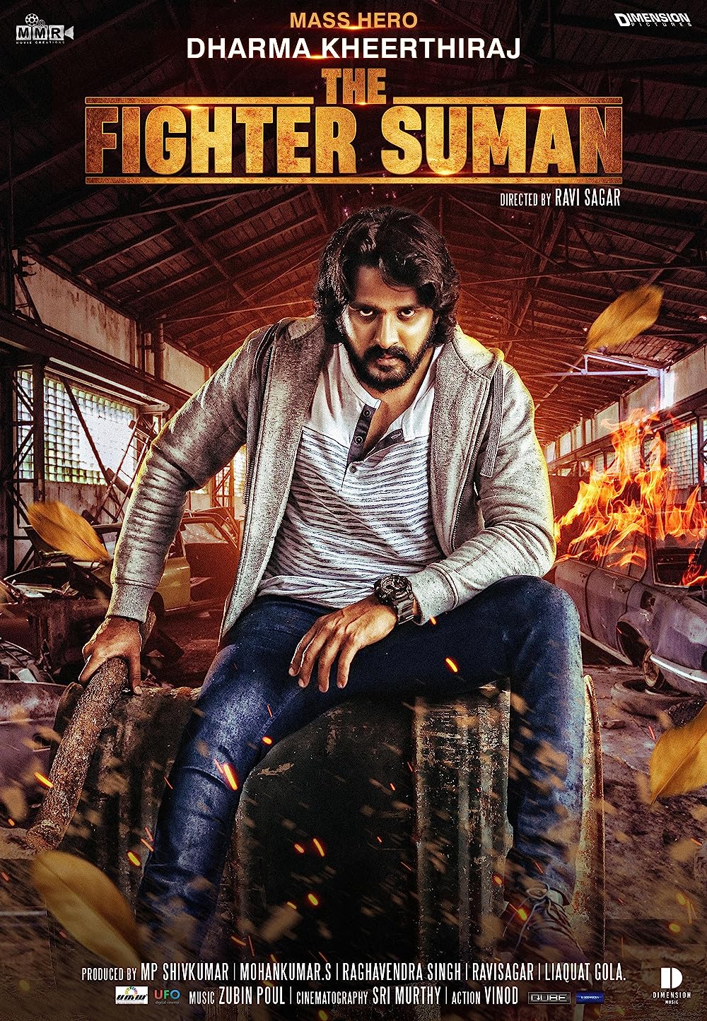 The Fighter Suman 2023 Hindi Movie 720p HDCAM 1GB x264