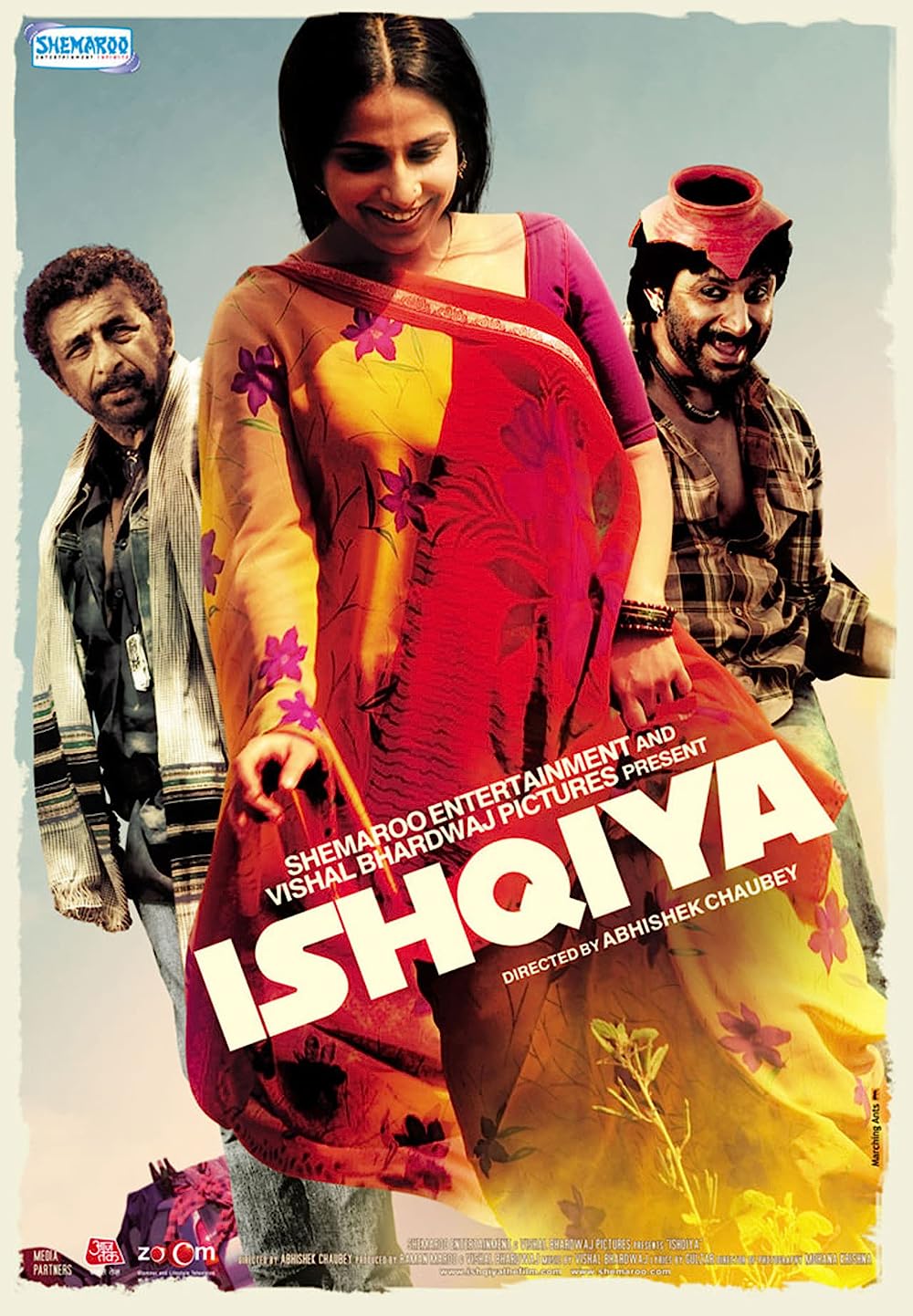 Ishqiya 2010 Hindi 500MB BluRay ESub 480p Download
