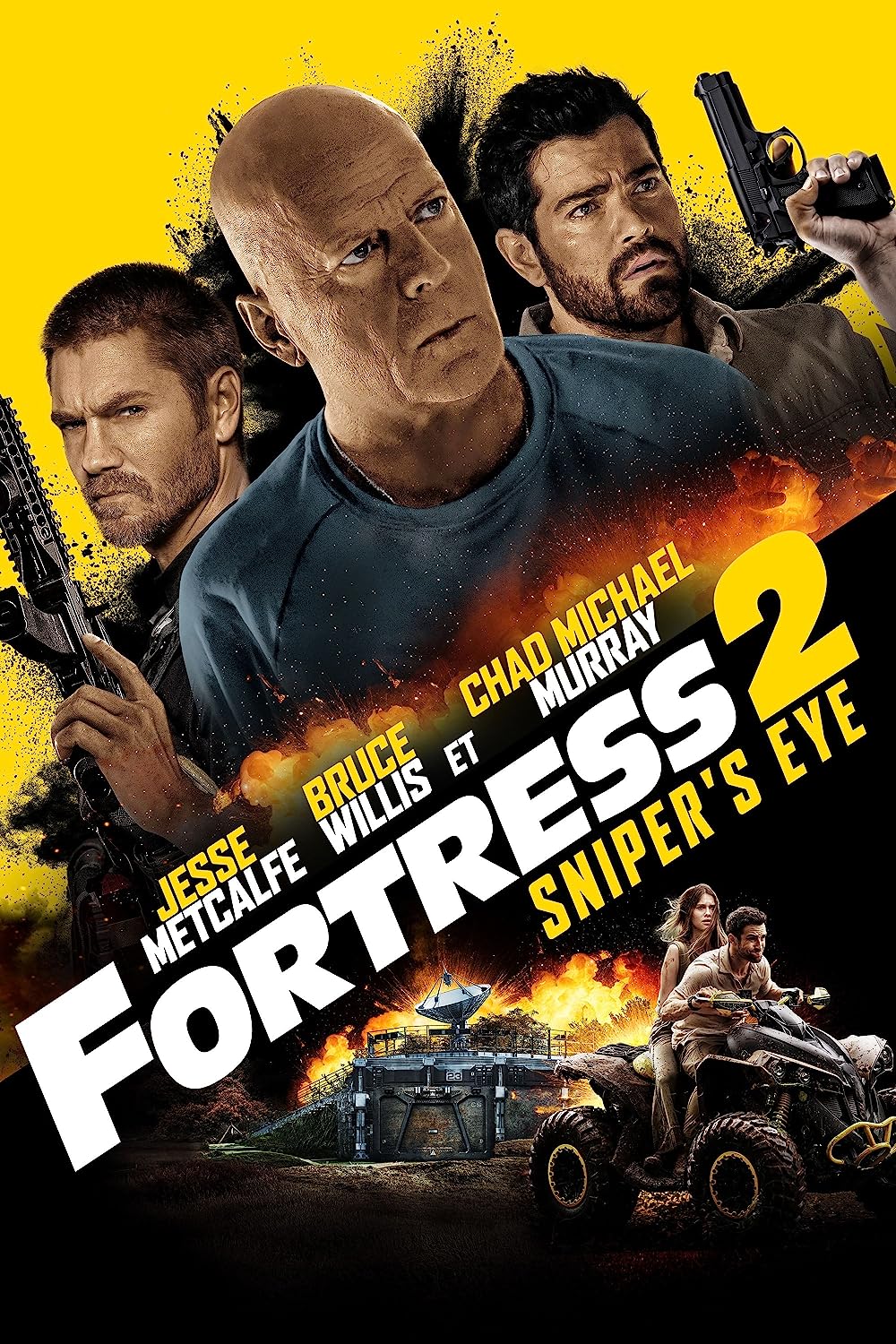 Fortress Snipers Eye 2022 Hindi ORG Dual Audio 720p HDRip ESub 900MB Download