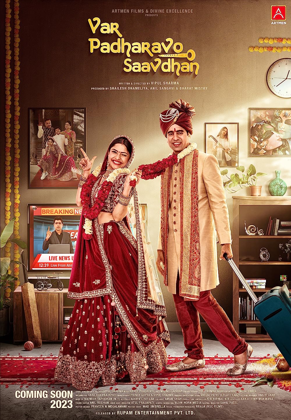 Var Padharavo Saavdhan 2023 Gujarati 1080p PreDVDRip 2.9GB Download
