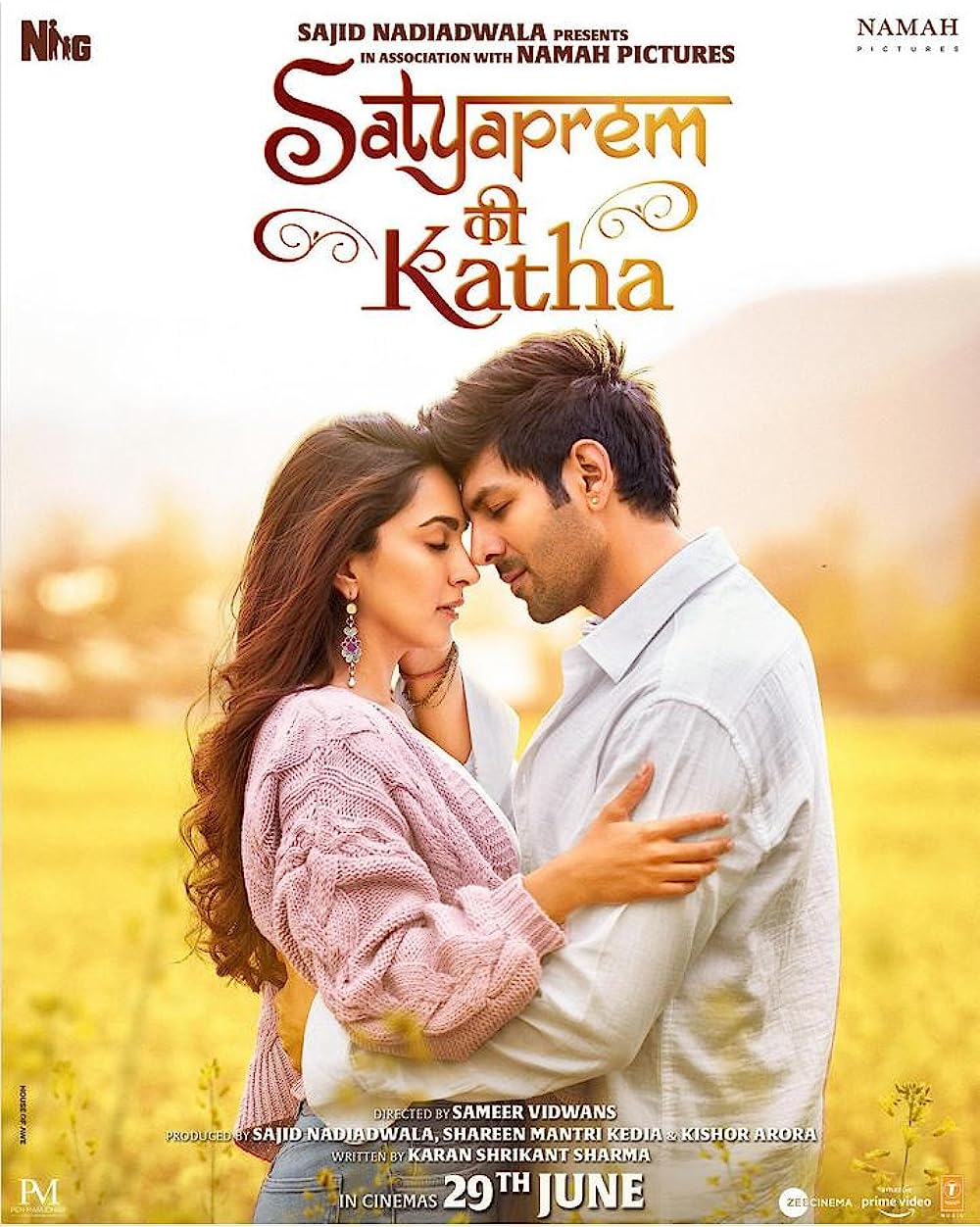 Satyaprem Ki Katha 2023 Hindi Movie 720p HQ PreDVDRip 1.3GB x264