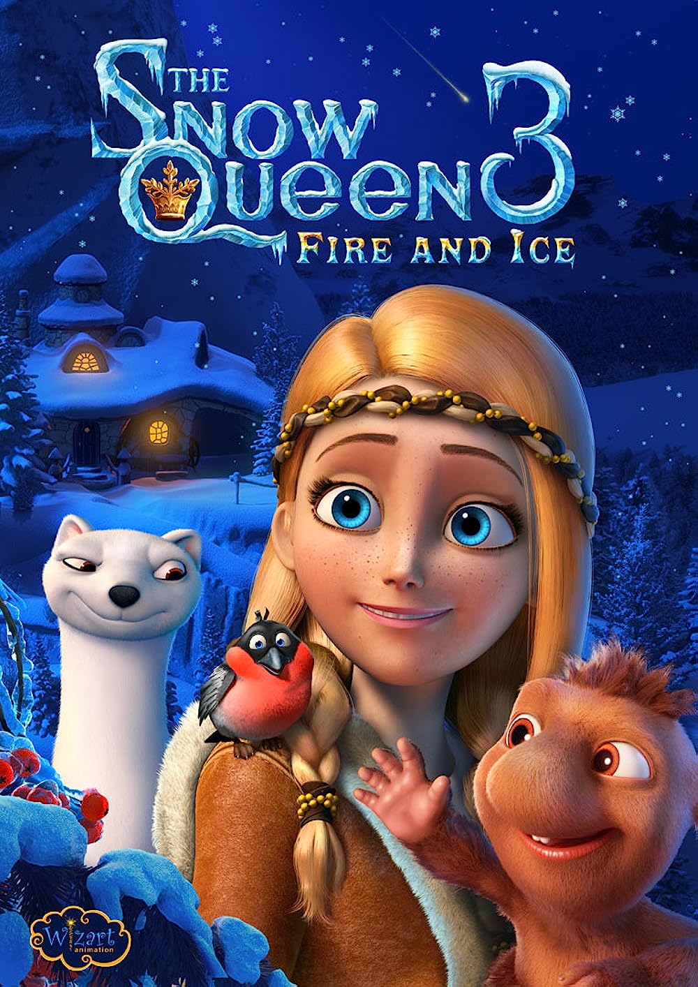 The Snow Queen 3 Fire and Ice 2016 Hindi ORG Dual Audio 1080p BluRay 1.7GB ESub