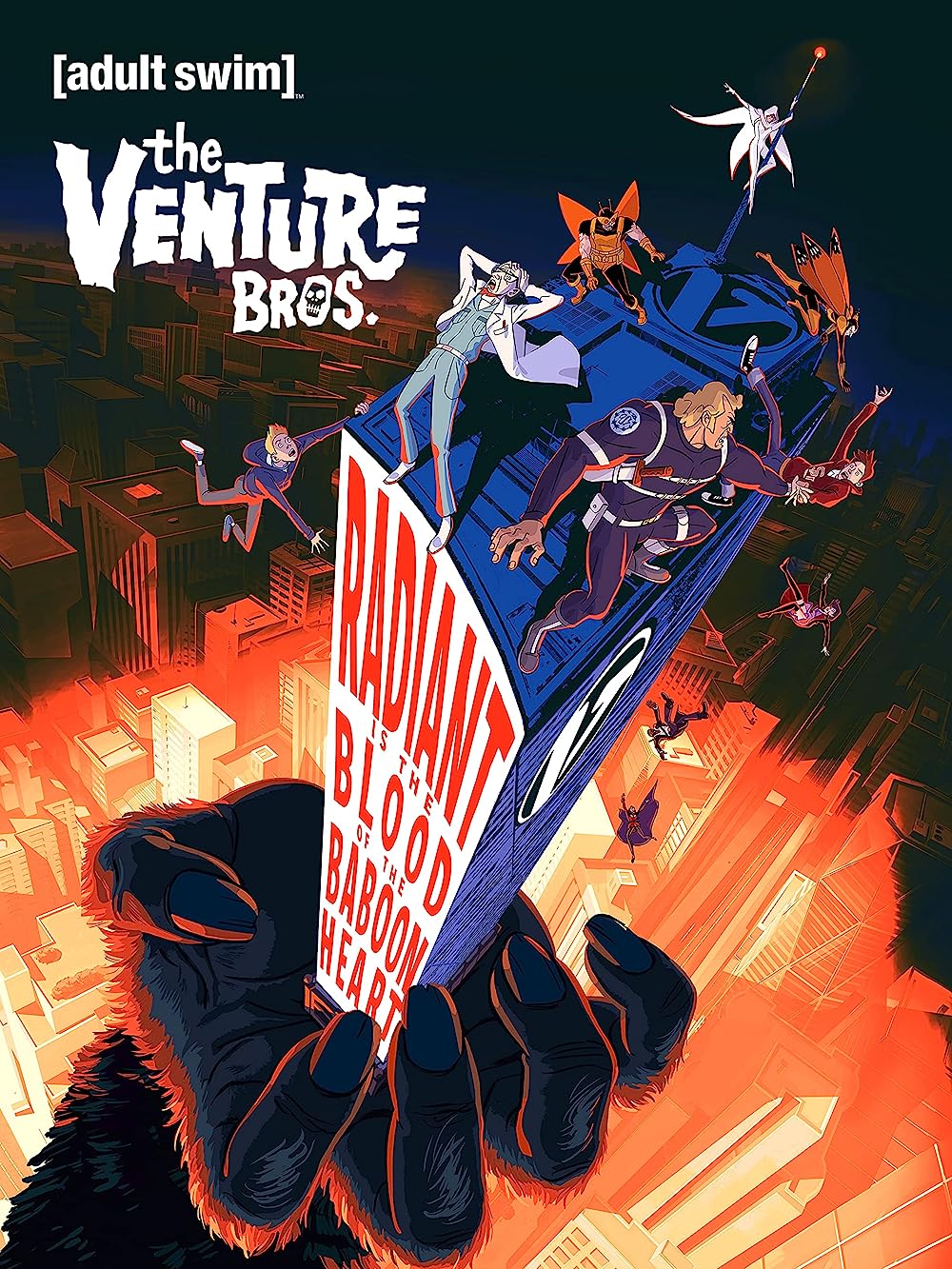 The Venture Bros Radiant Is the Blood of the Baboon Heart 2023 English 250MB AMZN HDRip ESub 480p Download