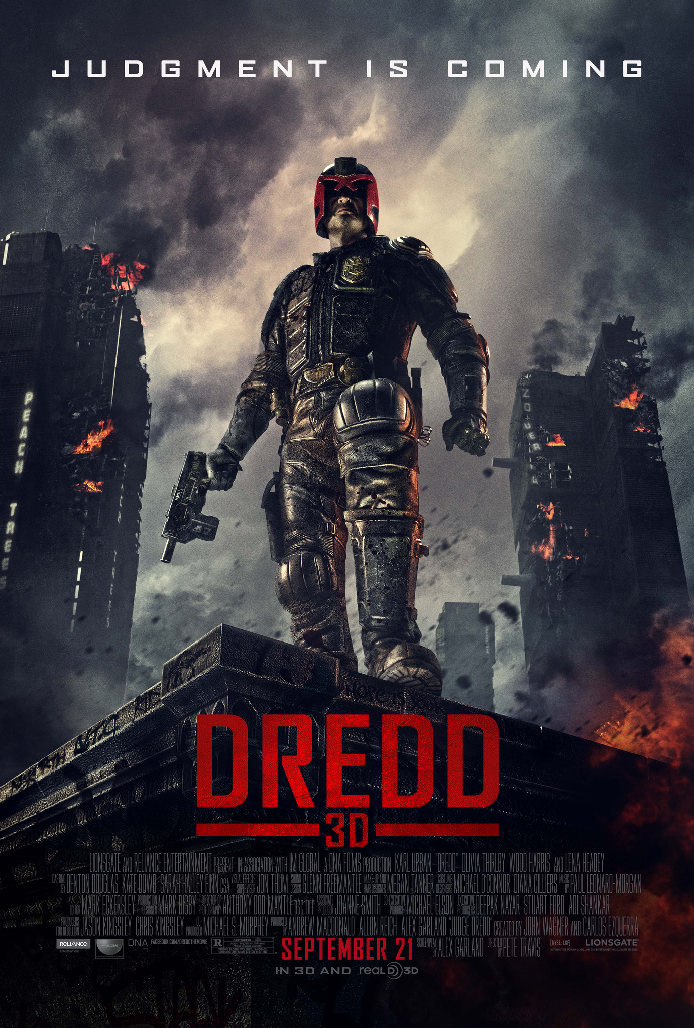 Dredd (2012) Dual Audio Hindi ORG 300MB BluRay 480p ESub