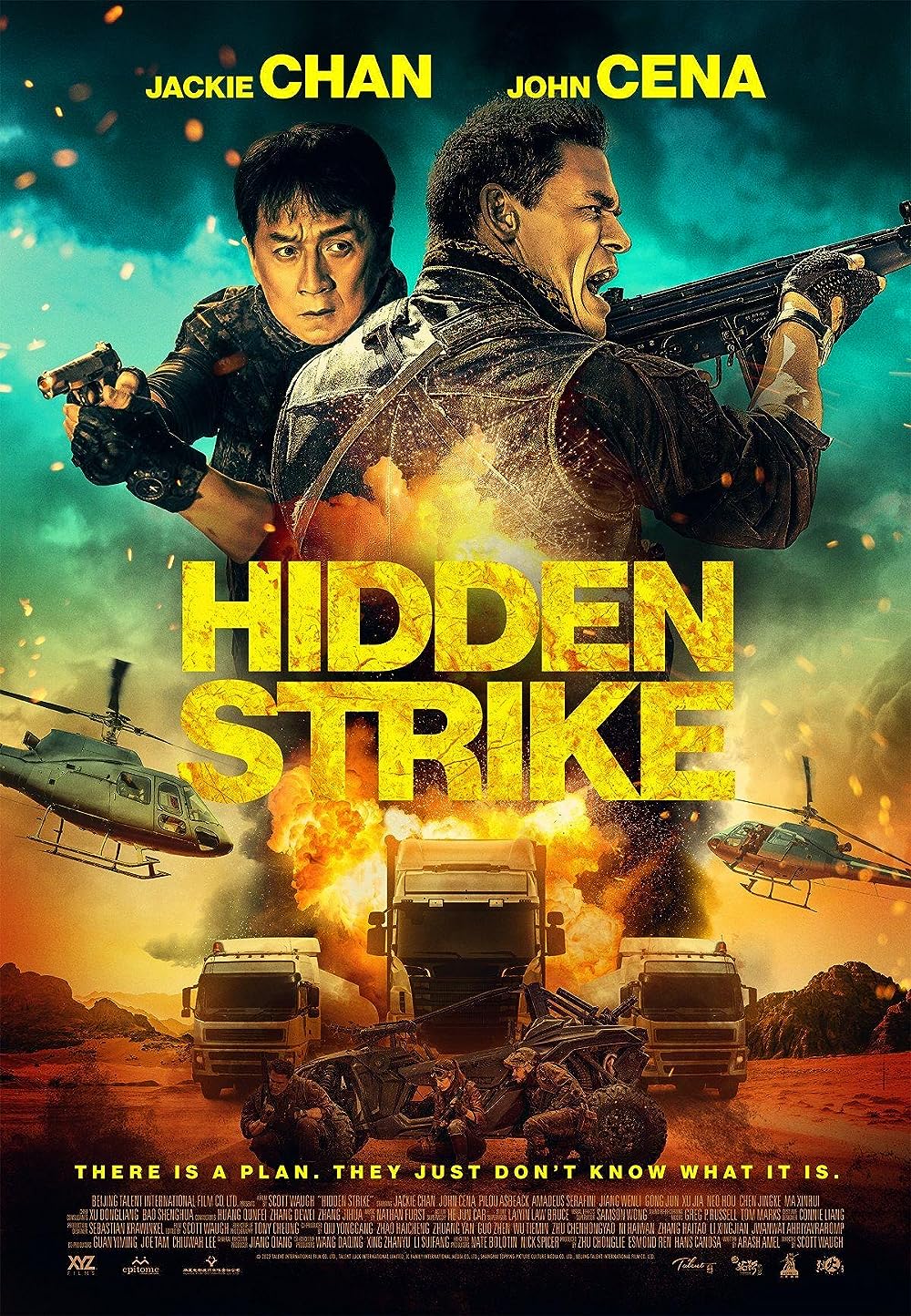 Hidden Strike 2023 English 720p HDRip ESub 900MB Download