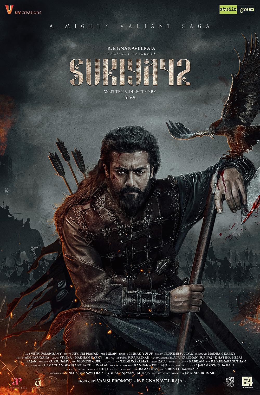 Kanguva 2024 Tamil Official Teaser 1080p HDRip Download