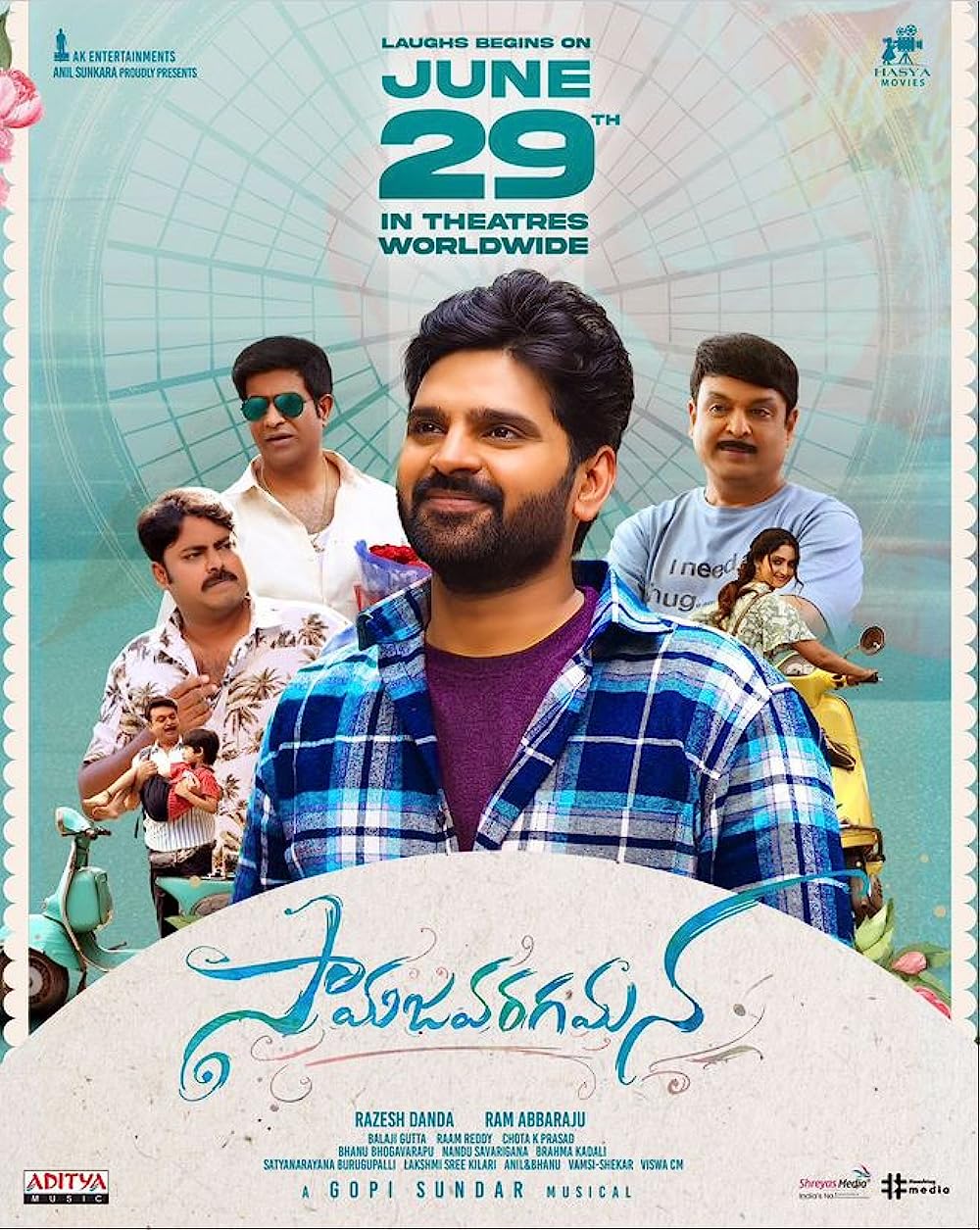 Samajavaragamana 2023 Telugu 400MB HDRip ESub 480p Download