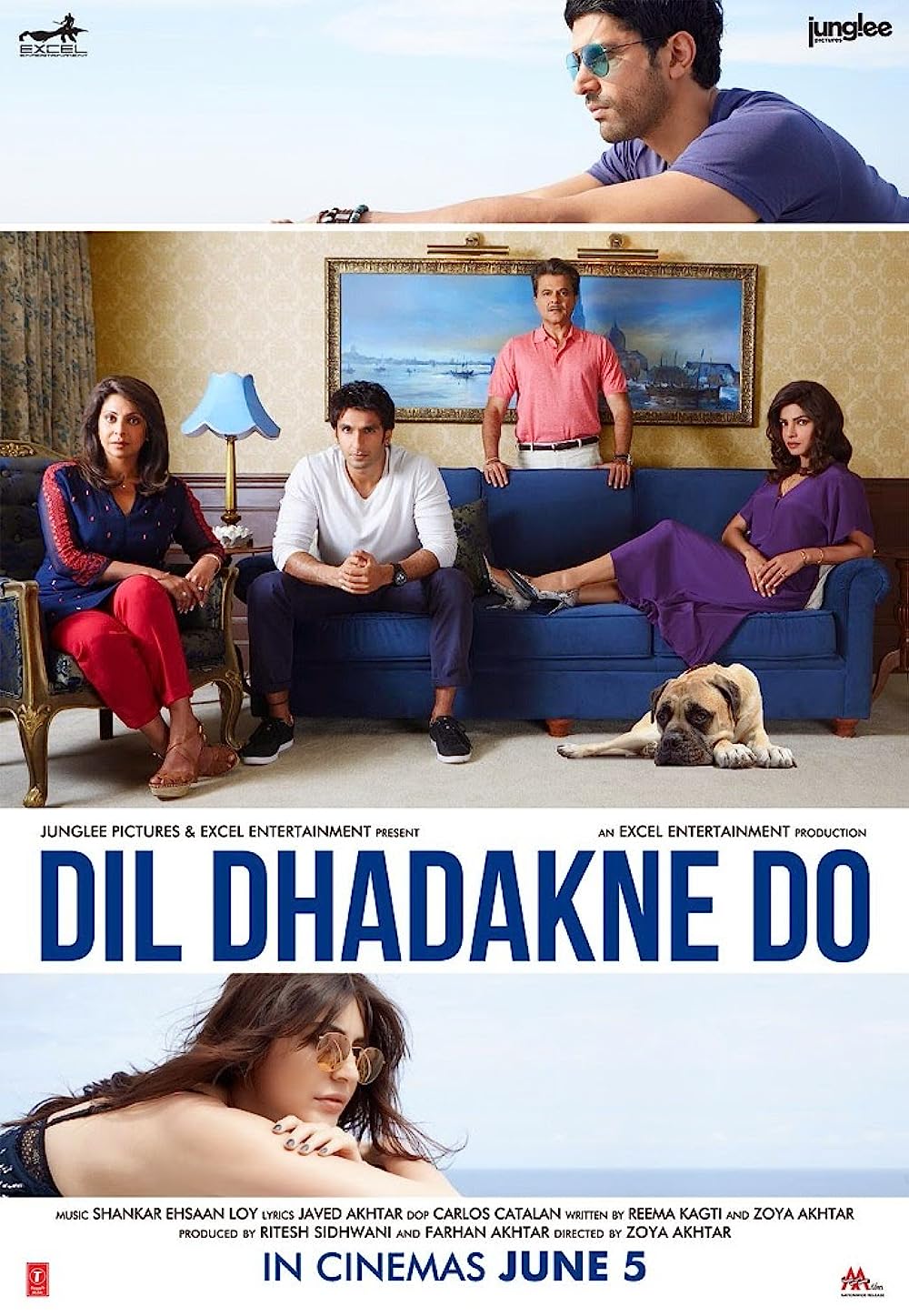 Dil Dhadakne Do 2015 Hindi Movie 550MB BluRay 480p Download