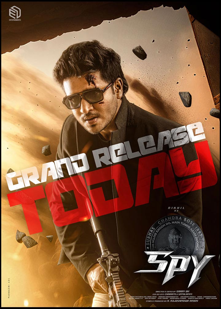 Spy (2023) Hindi Dubbed ORG 720p DVDScr 1GB Download