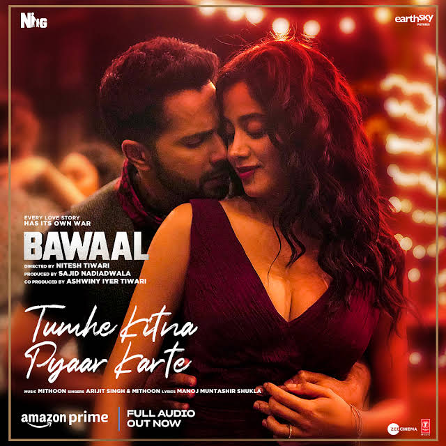 Tumhe Kitna Pyaar Karte (Bawaal 2023) Hindi Movie Video Song 1080p HDRip Download