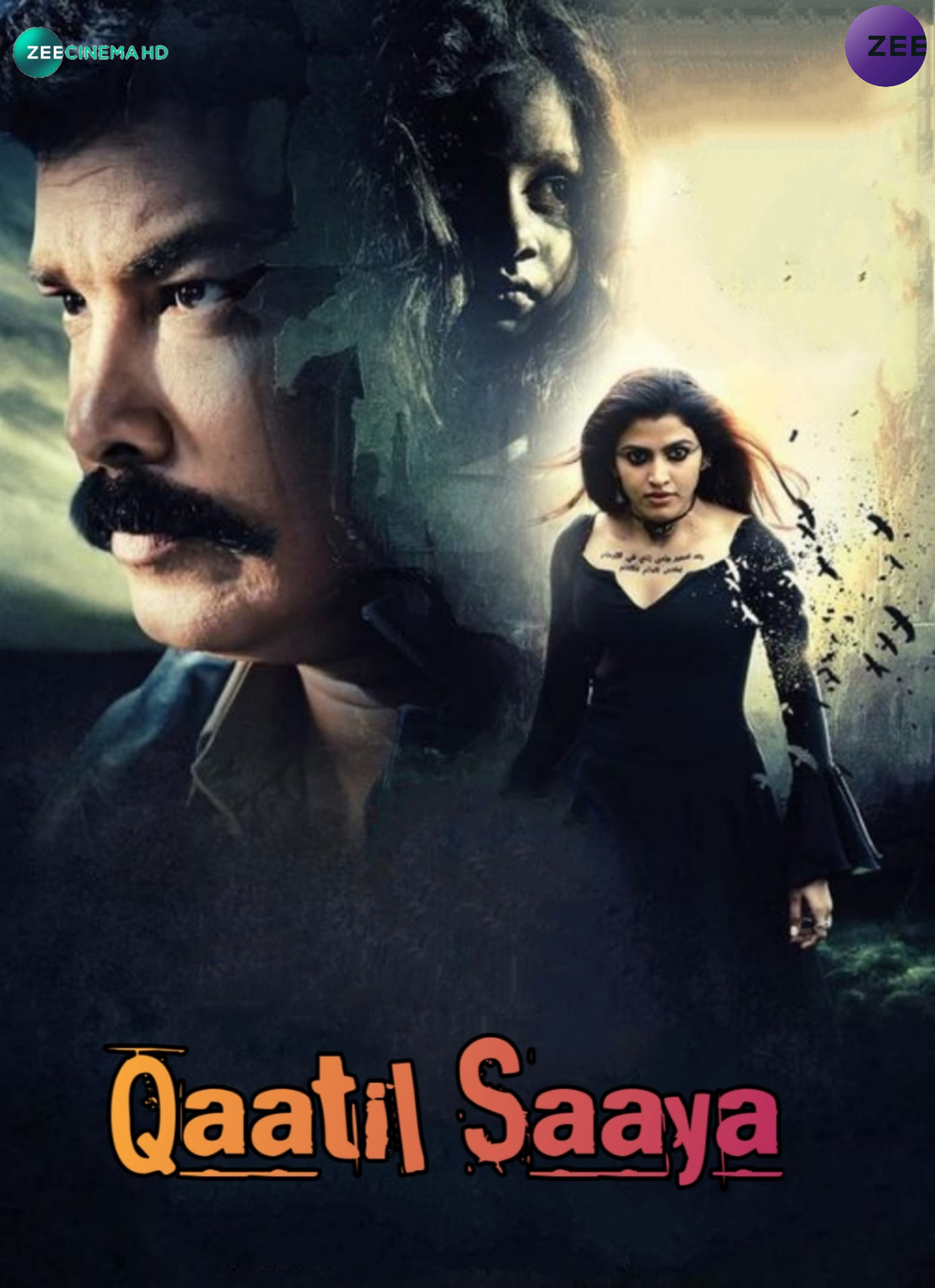 Qatil Saya (Iruttu) 2023 Hindi Dubbed ORG 1080p HDRip 1.5GB Download
