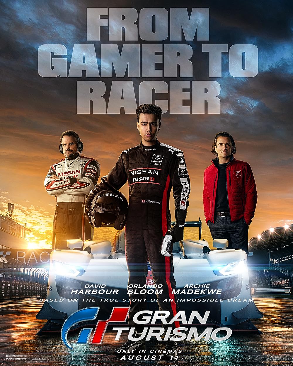 Gran Turismo (2023) Full English Movie 720p HDCAMRip 1.3GB Download