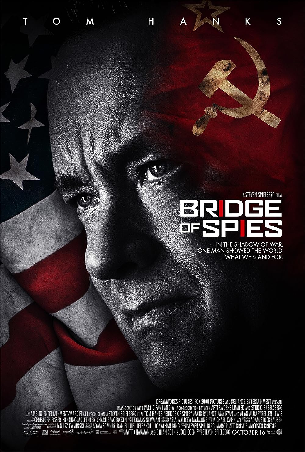 Bridge of Spies 2015 Hindi ORG Dual Audio 450MB BluRay 480p ESub Download