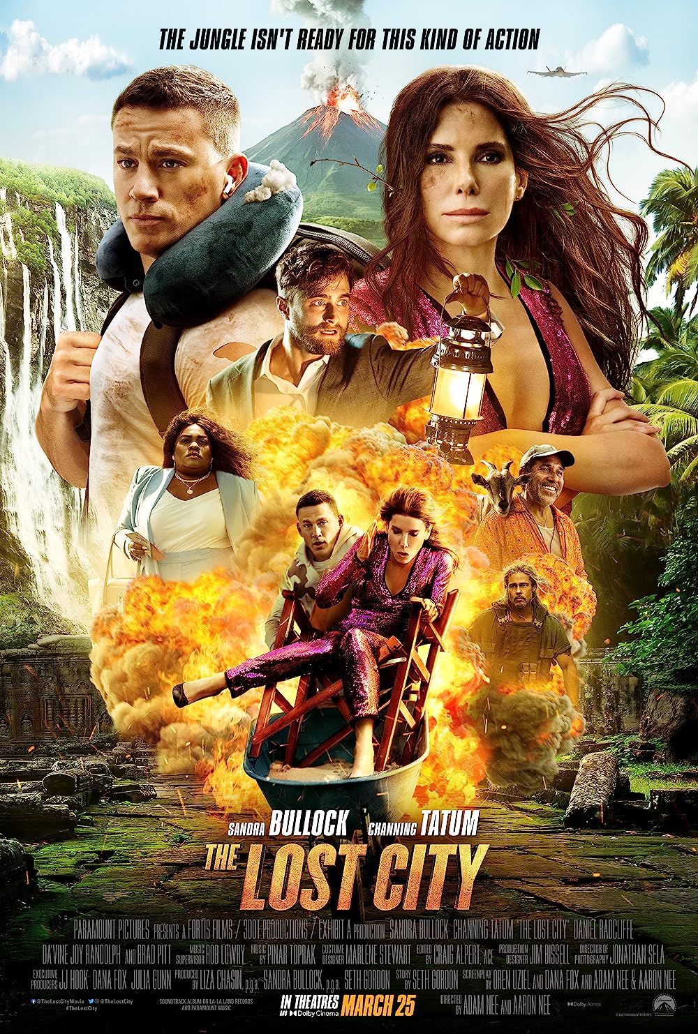 The Lost City 2022 Hindi ORG Dual Audio 350MB BluRay ESub 480p Download