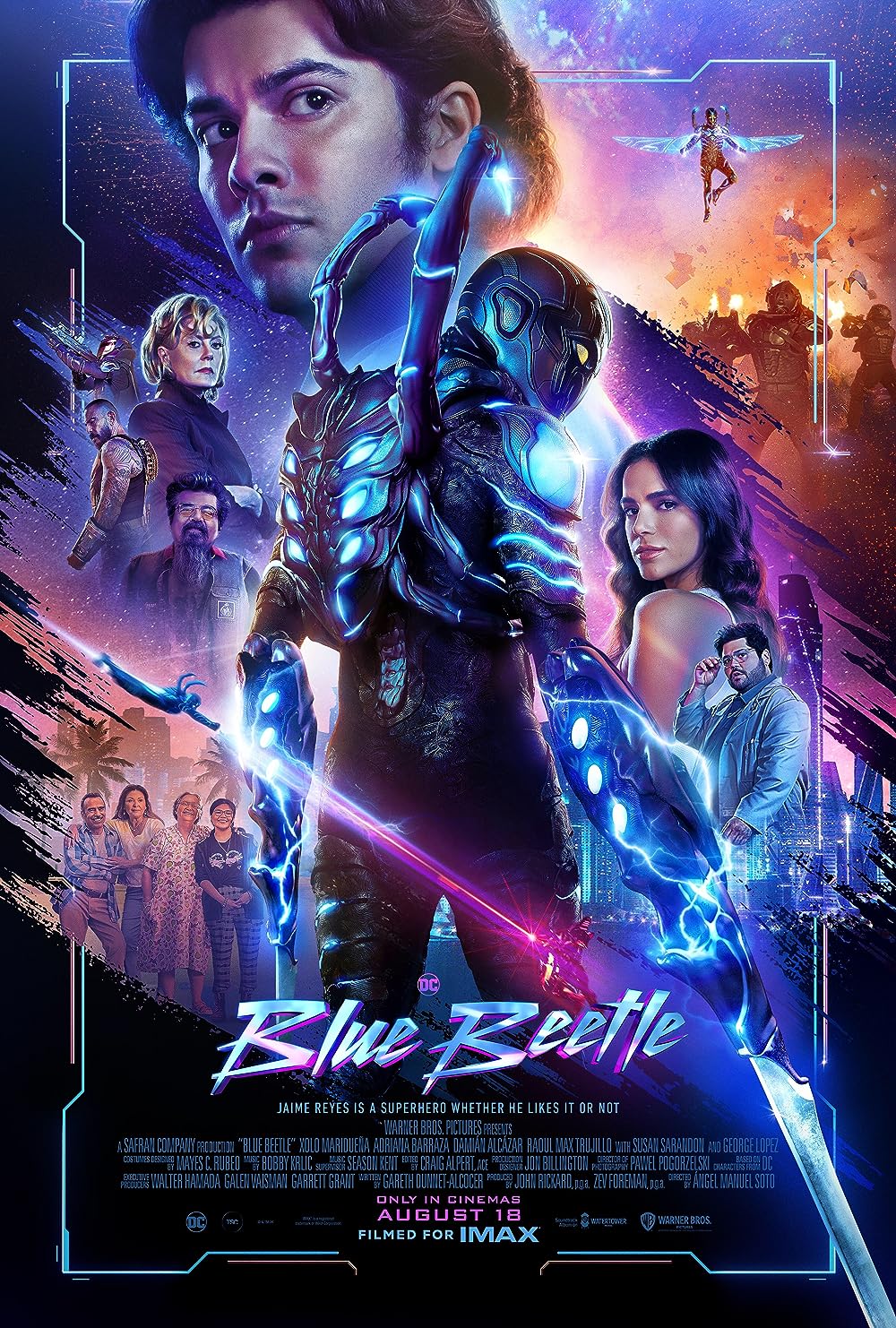 Blue Beetle 2023 Hindi Dubbed (Clean) 720p DVDScr 950MB Download