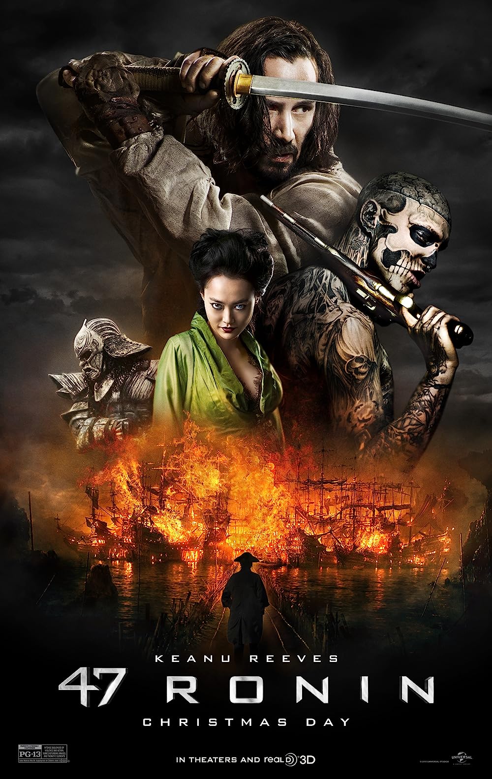 47 Ronin 2013 Hindi ORG Dual Audio 400MB BluRay ESub 480p Download