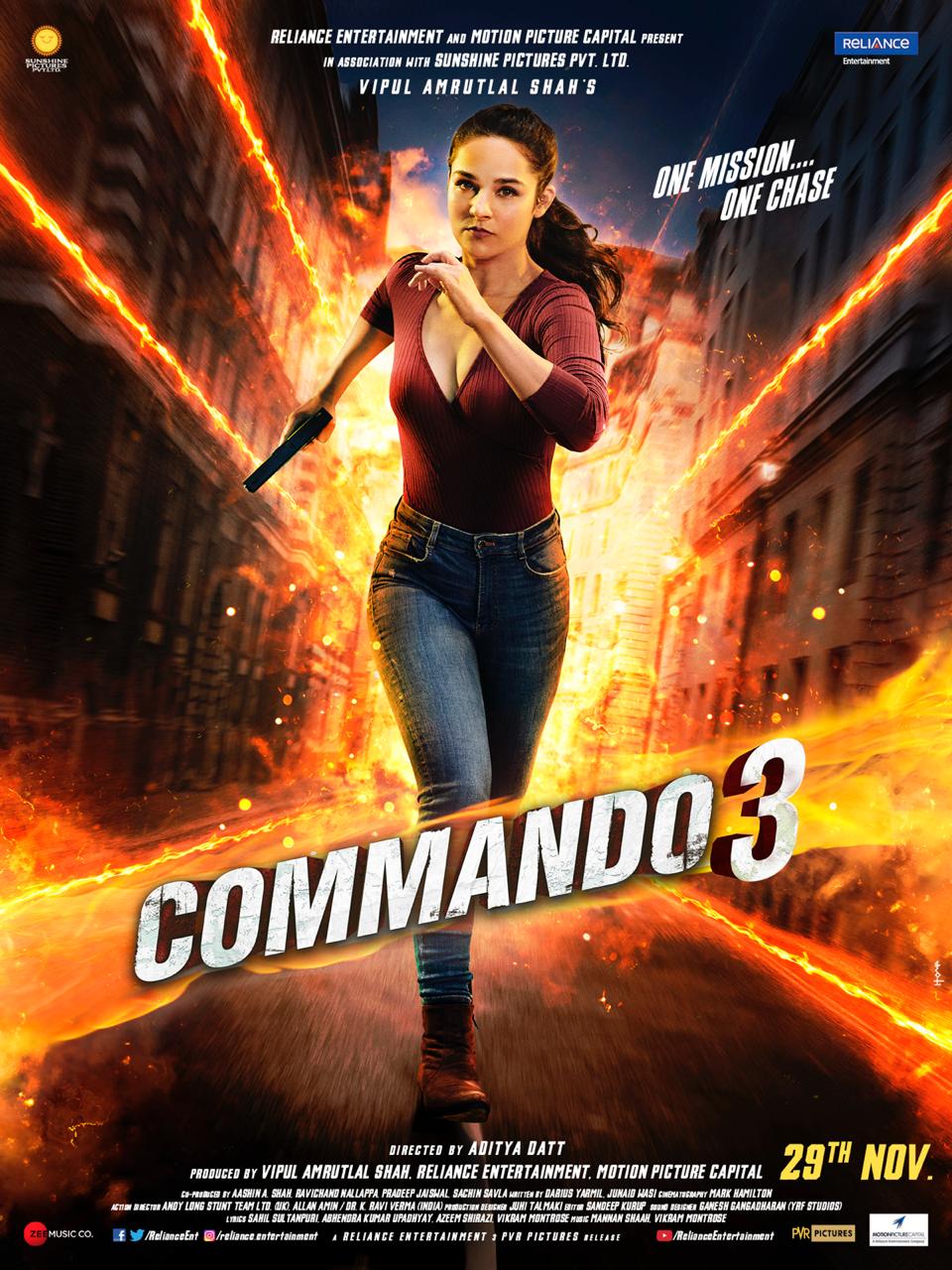 Commando 3 2019 Hindi 720p HDRip ESub 1.1GB Download