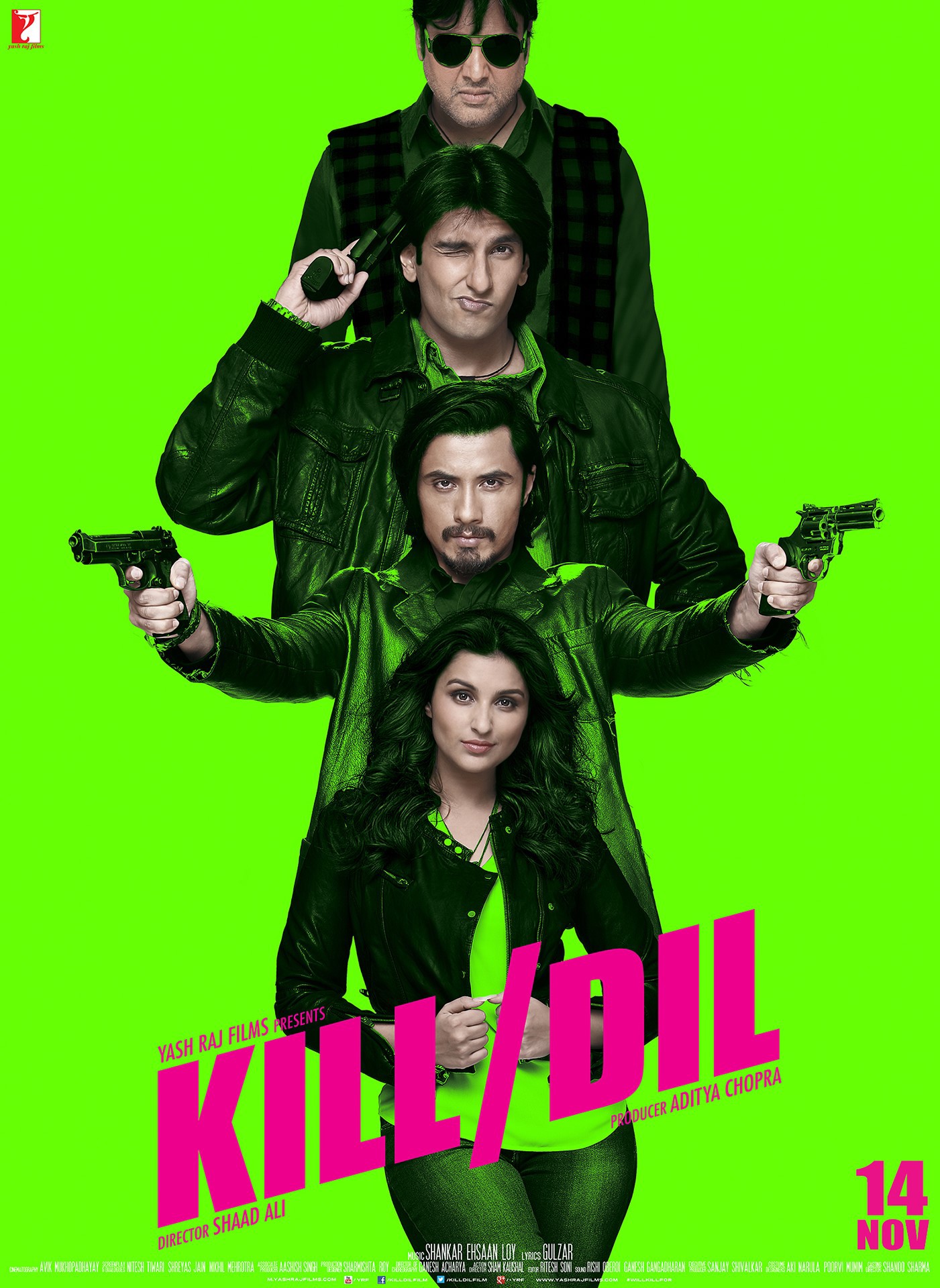 Kill Dil 2024 Hindi Movie 350MB BluRay 480p ESub Download