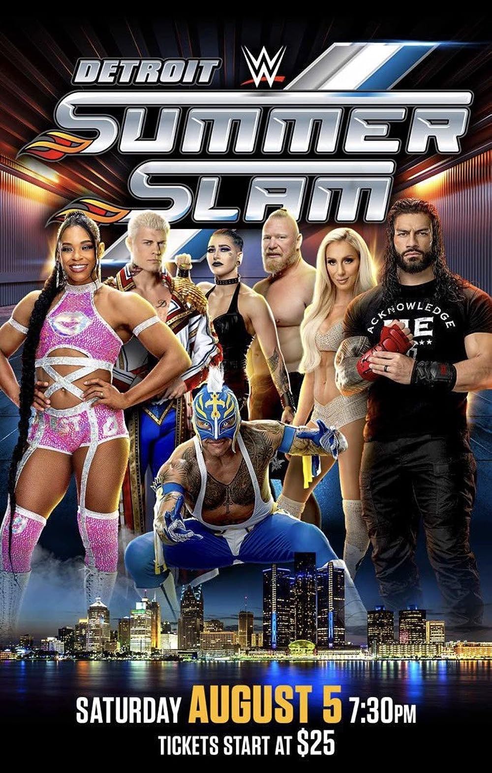 WWE SummerSlam (5 August 2023) English 480p HDRip 800MB Download