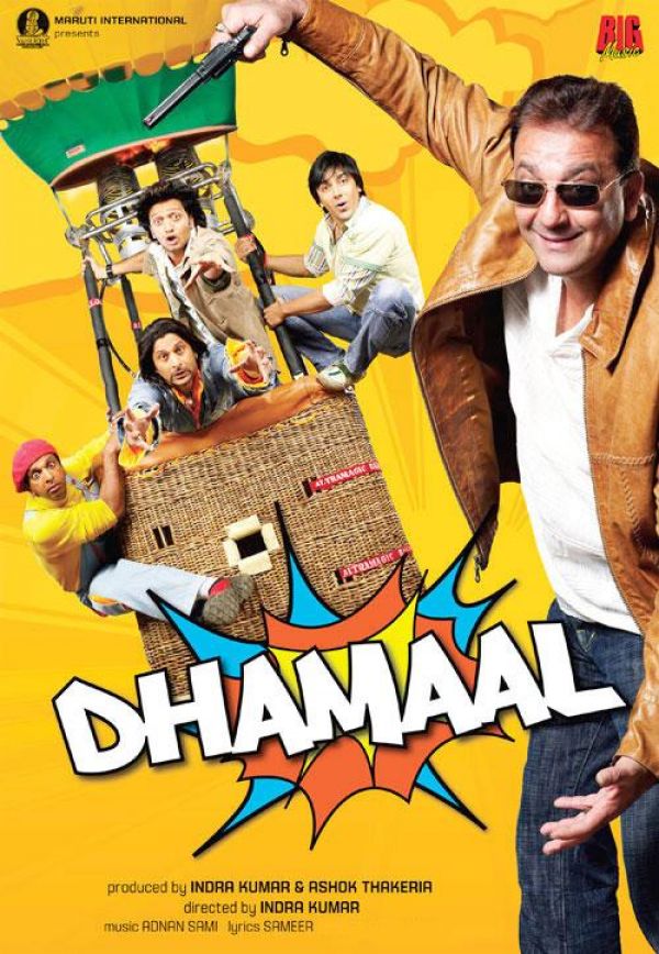 Dhamaal 2007 Hindi Movie 550MB HDRip 480p Download