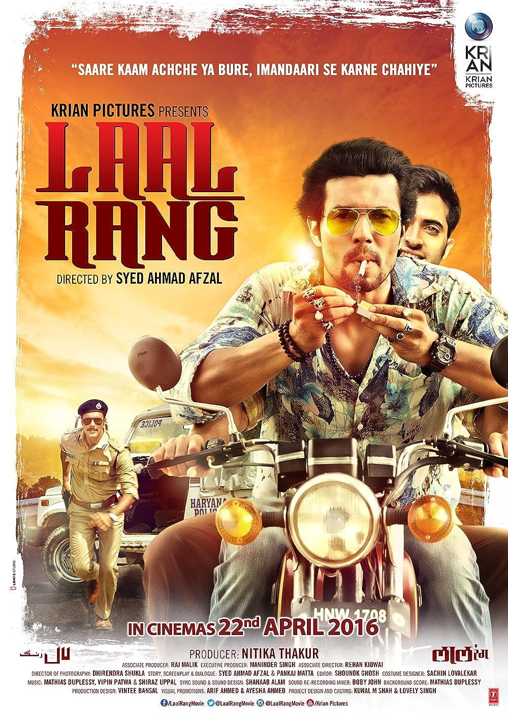 Laal Rang 2016 Hindi Movie 400MB HDRip 480p Download