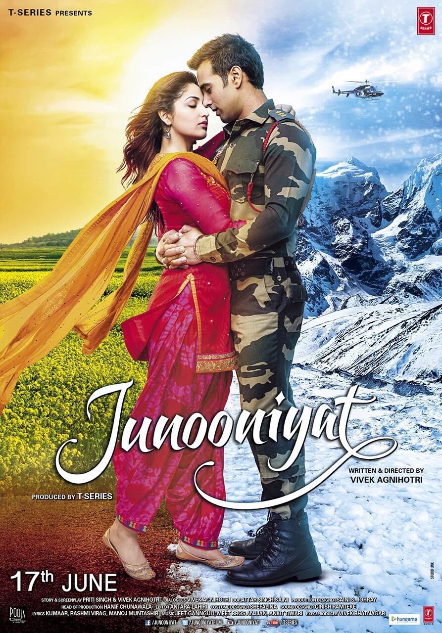 Junooniyat 2016 Hindi Movie 720p HDRip 1.1GB MSub Download