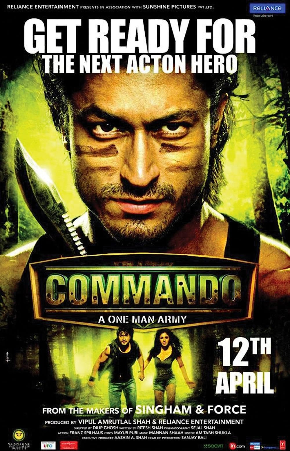 Commando 2013 Hindi 1080p BluRay ESub 2.2GB Download