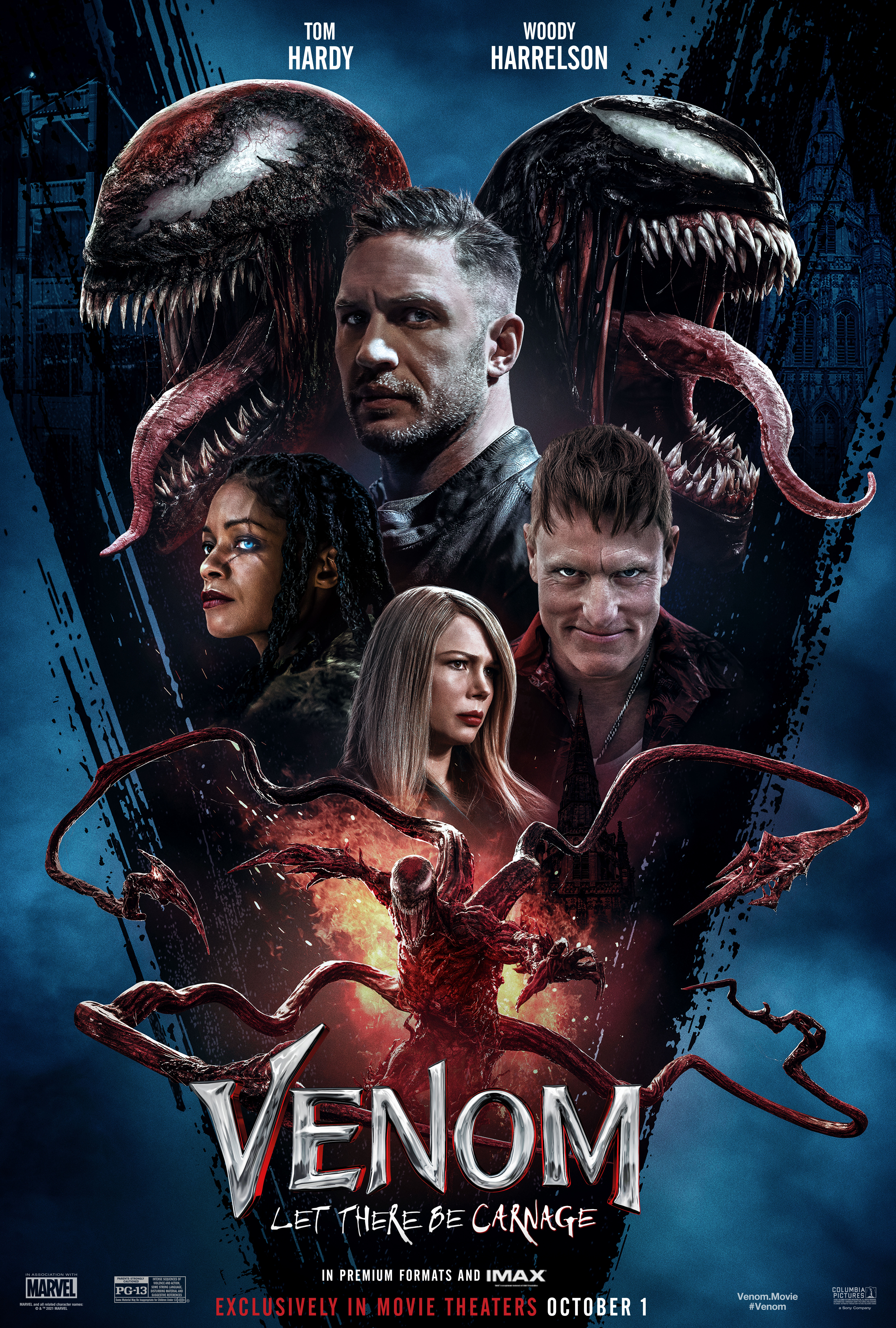 Venom Let There Be Carnage 2021 Hindi Dual Audio 720p BluRay 900MB ESub Download