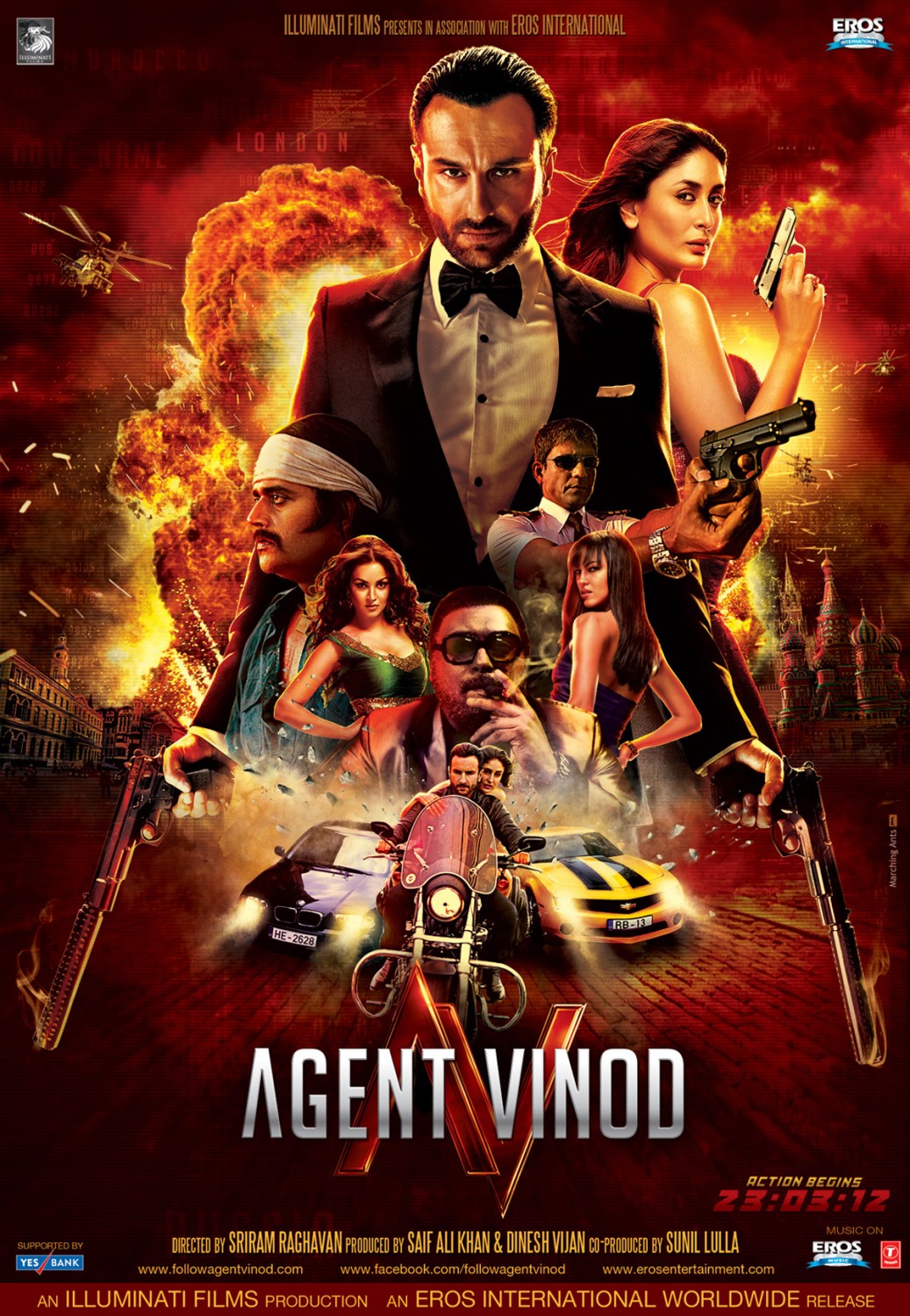 Agent Vinod 2012 Hindi Movie 1080p HDRip 2.7GB ESub Download