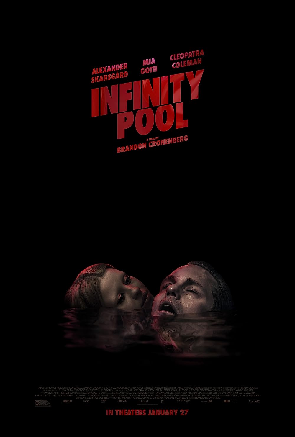 Infinity Pool 2023 Hindi ORG Dual Audio 450MB BluRay ESub 480p Download