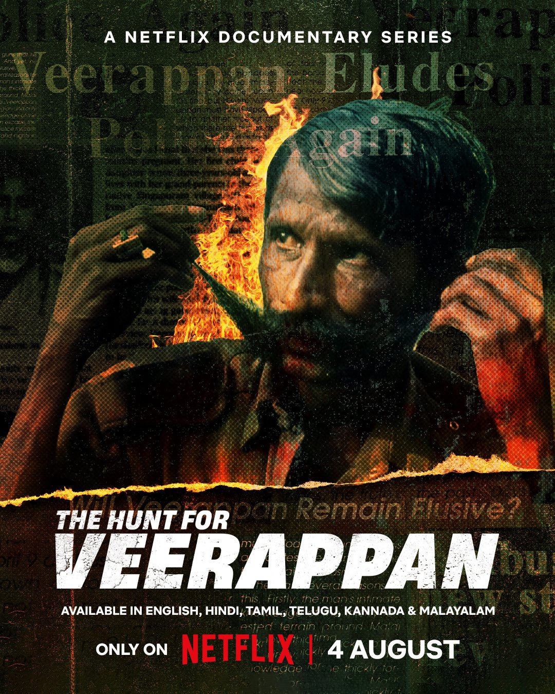 The Hunt for Veerappan 2023 Hindi S01 NF Web Series 720p HDRip 1.8GB Download