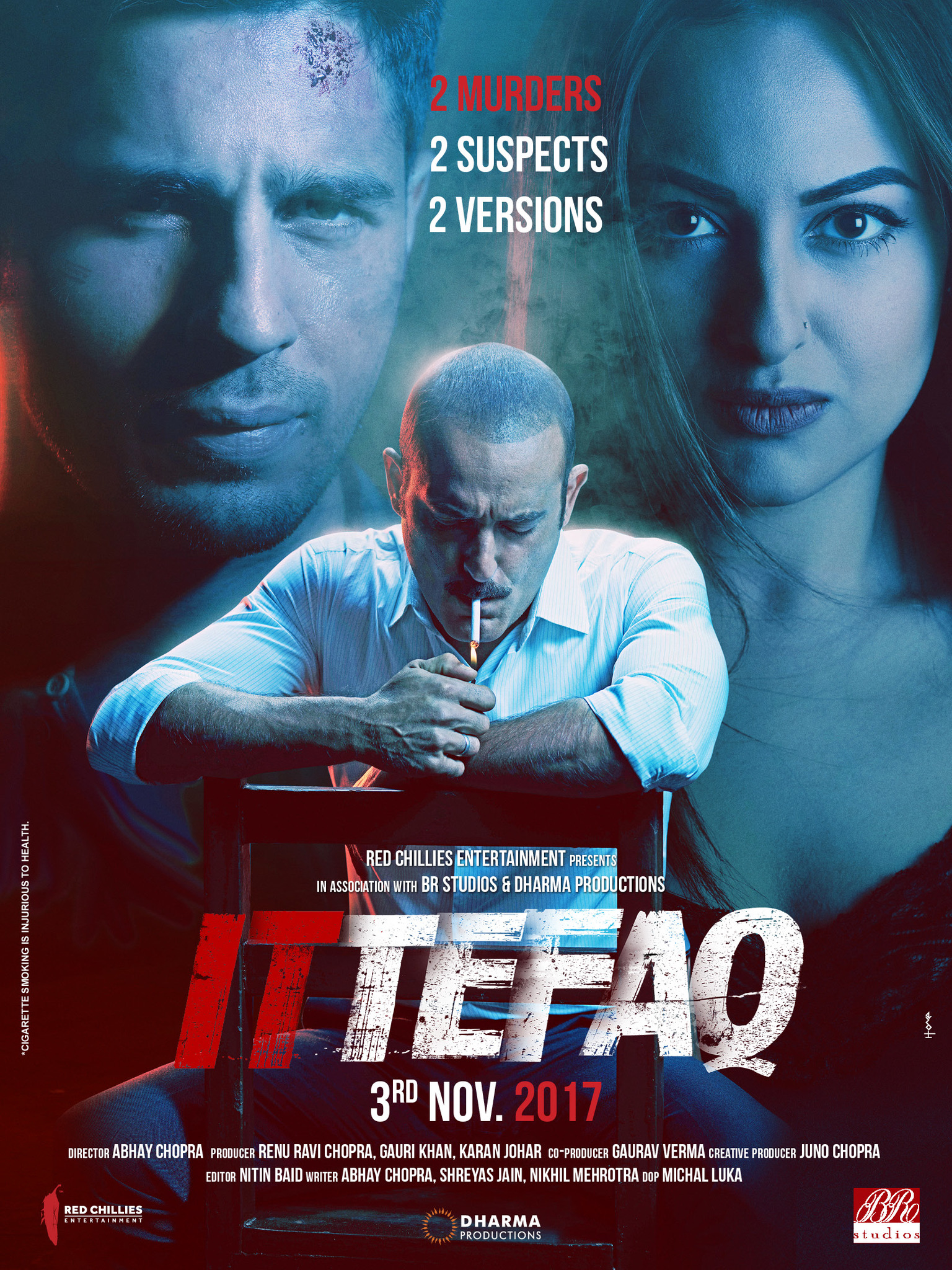 Ittefaq 2017 BluRay Hindi Full Movie Download 1080p 720p 480p ESubs