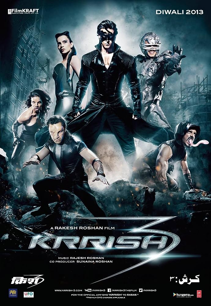 Krrish 3 (2013) WEB-DL Hindi Full Movie Download 1080p 720p 480p ESubs