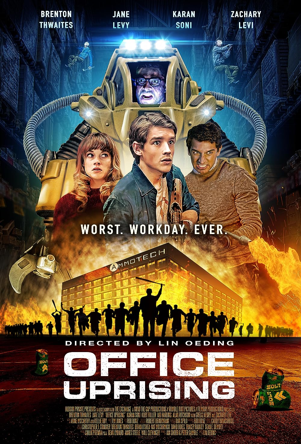 Office Uprising 2018 BluRay Hindi Dual Audio ORG Full Movie Download 1080p 720p 480p ESubs