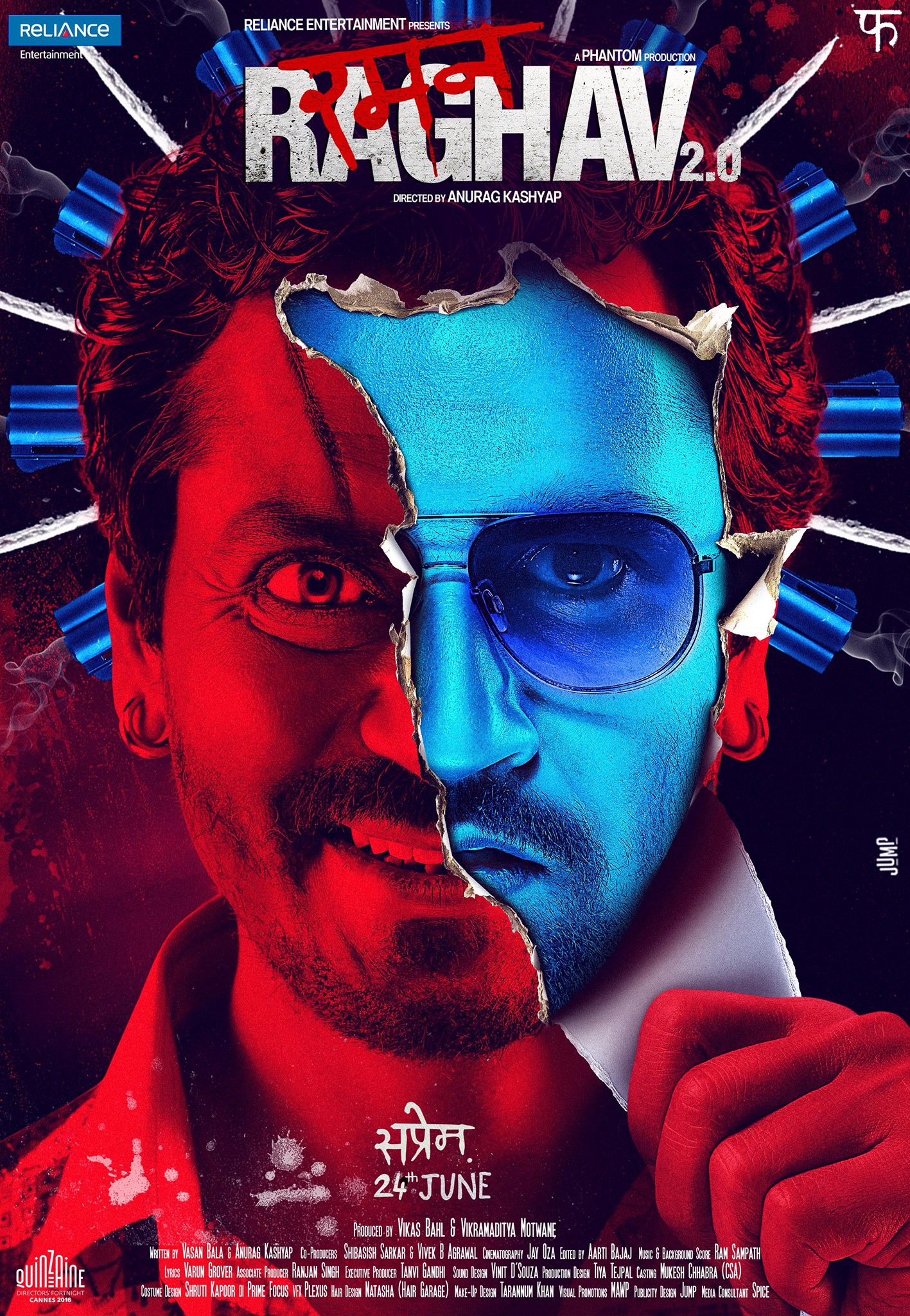 Raman Raghav 2.0 2016 BluRay Hindi Full Movie Download 1080p 720p 480p ESubs