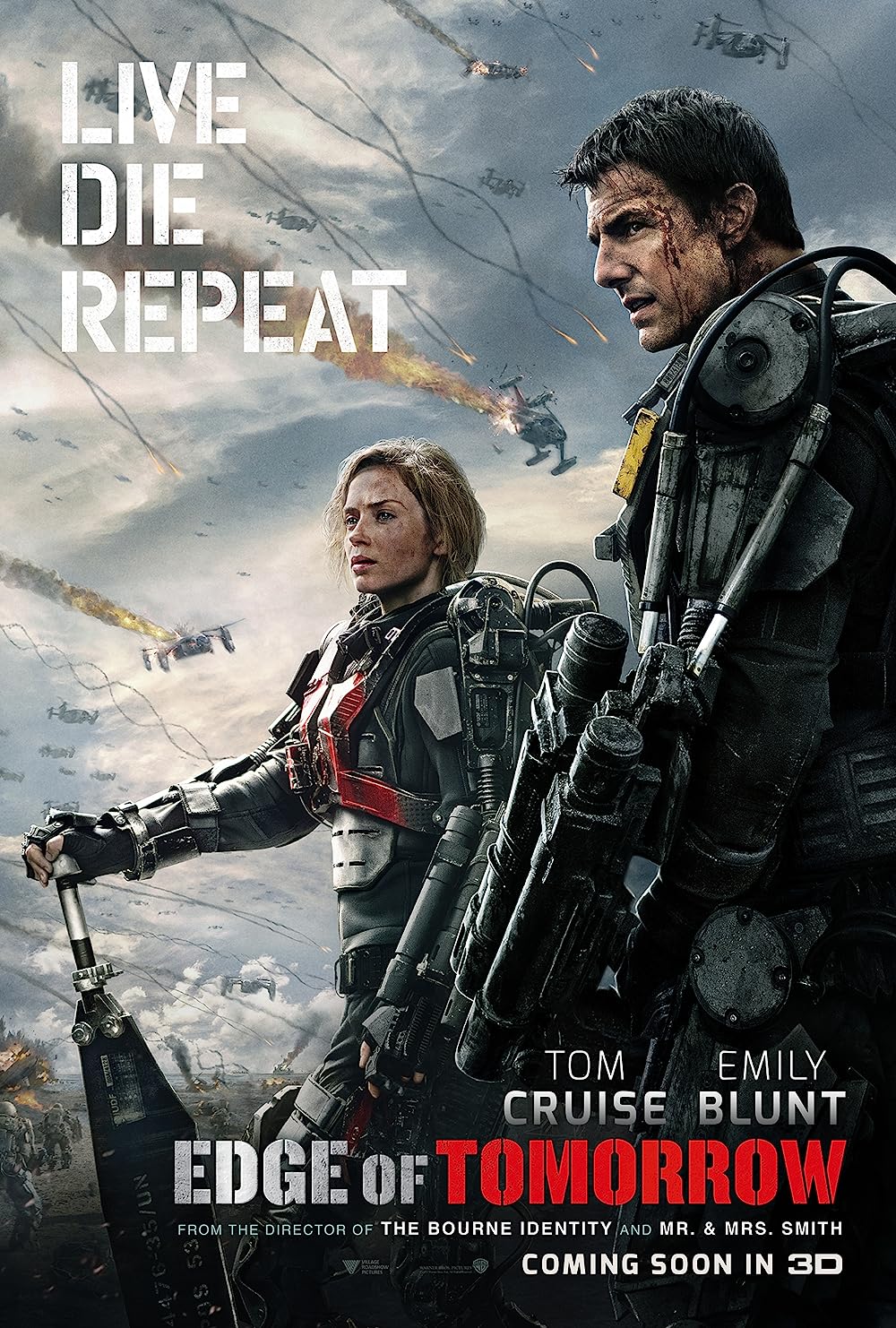 Edge of Tomorrow 2014 BluRay Hindi Dual Audio ORG Full Movie Download 1080p 720p 480p ESubs