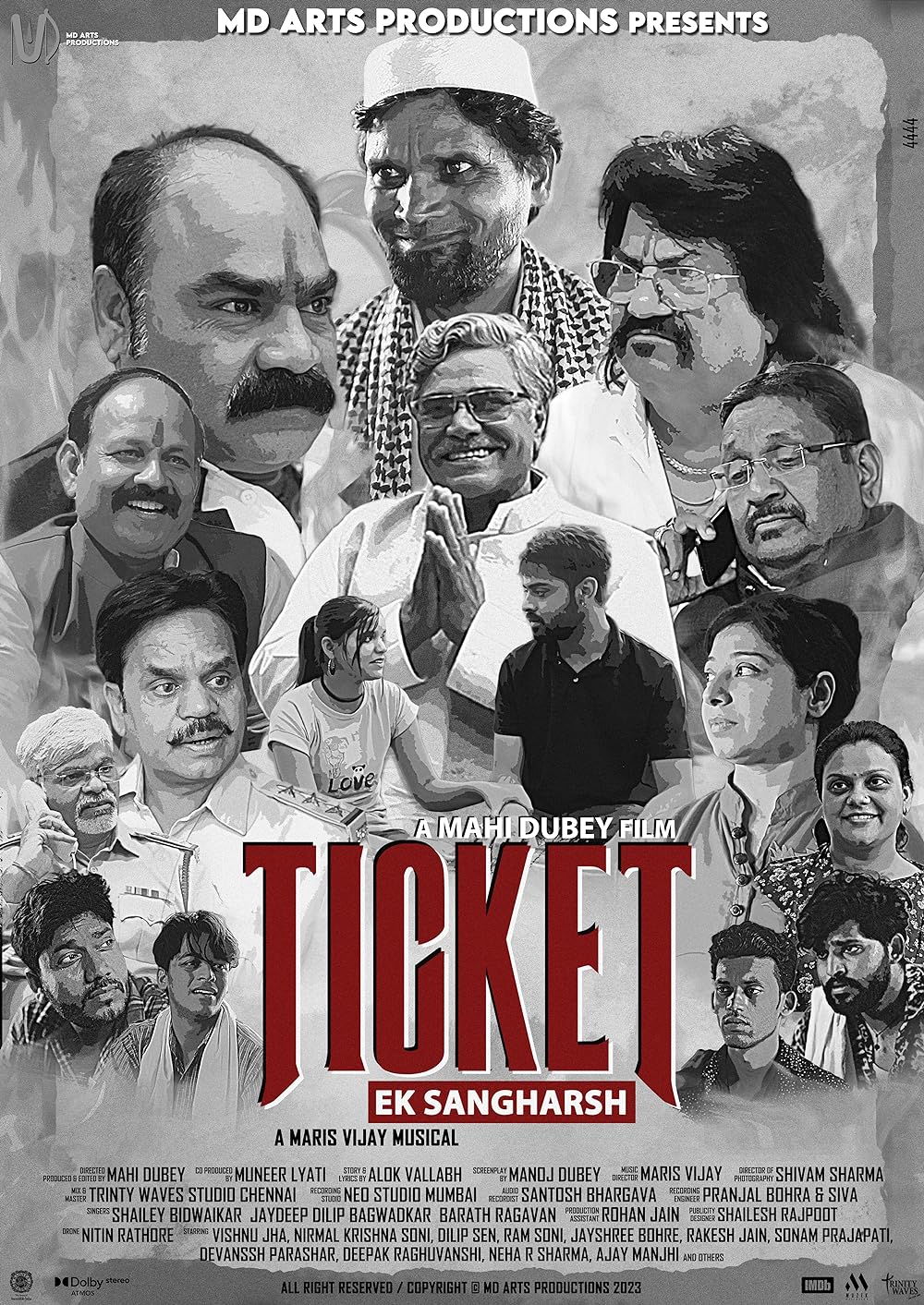 Ticket Ek Sangharsh (2023) WEB-DL Hindi Full Movie Download 1080p 720p 480p ESubs