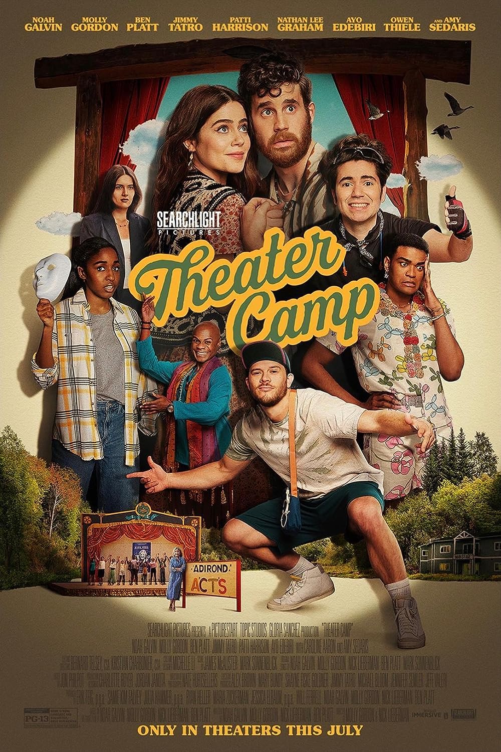 Theater Camp 2023 WEB-DL English Full Movie Download 1080p 720p 480p x264
