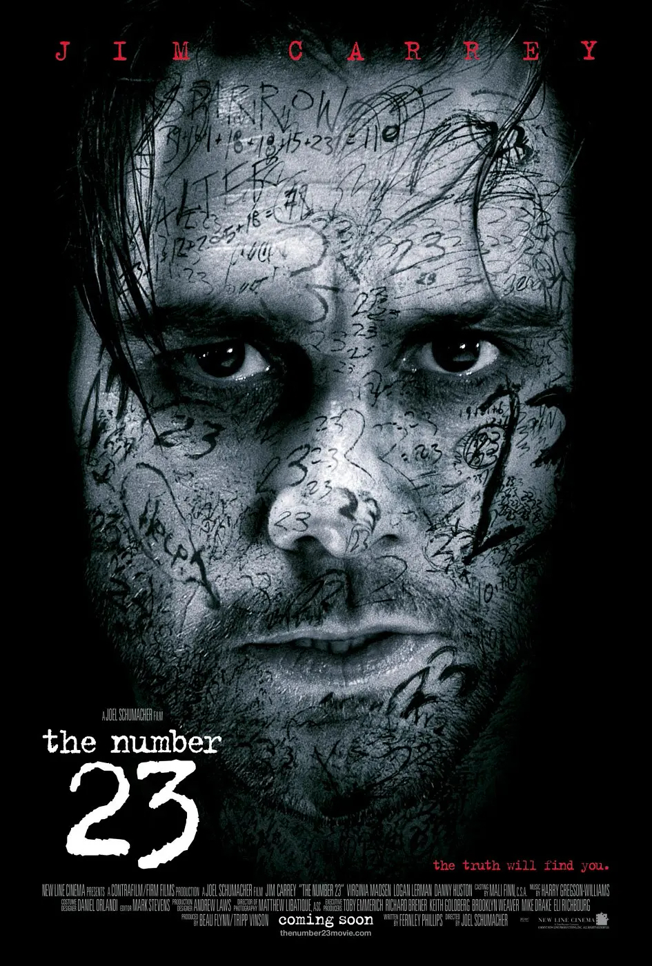 The Number 23 (2007) BluRay Hindi Dual Audio ORG Full Movie Download 1080p 720p 480p ESubs